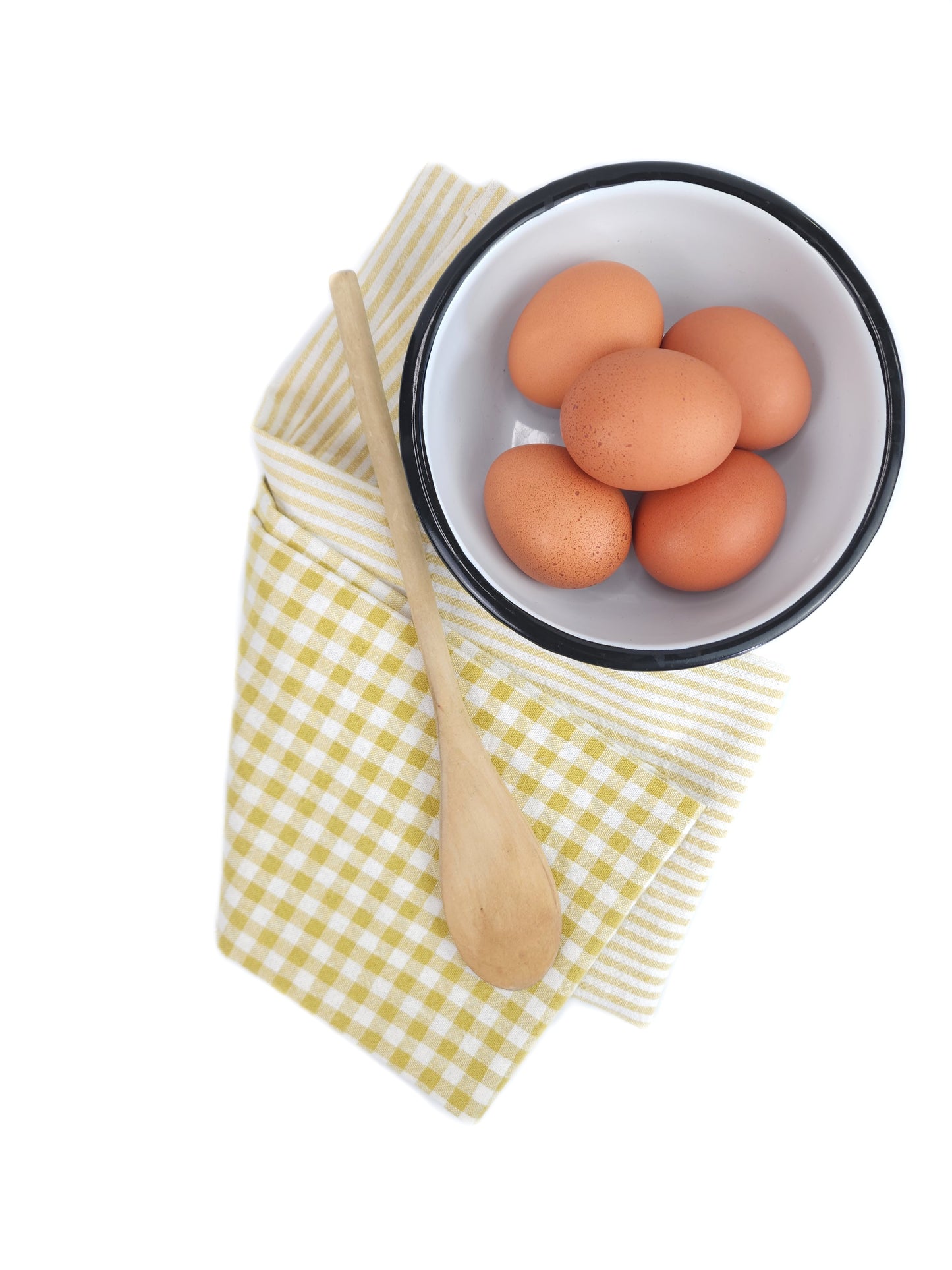 Yellow Linen Towel Set