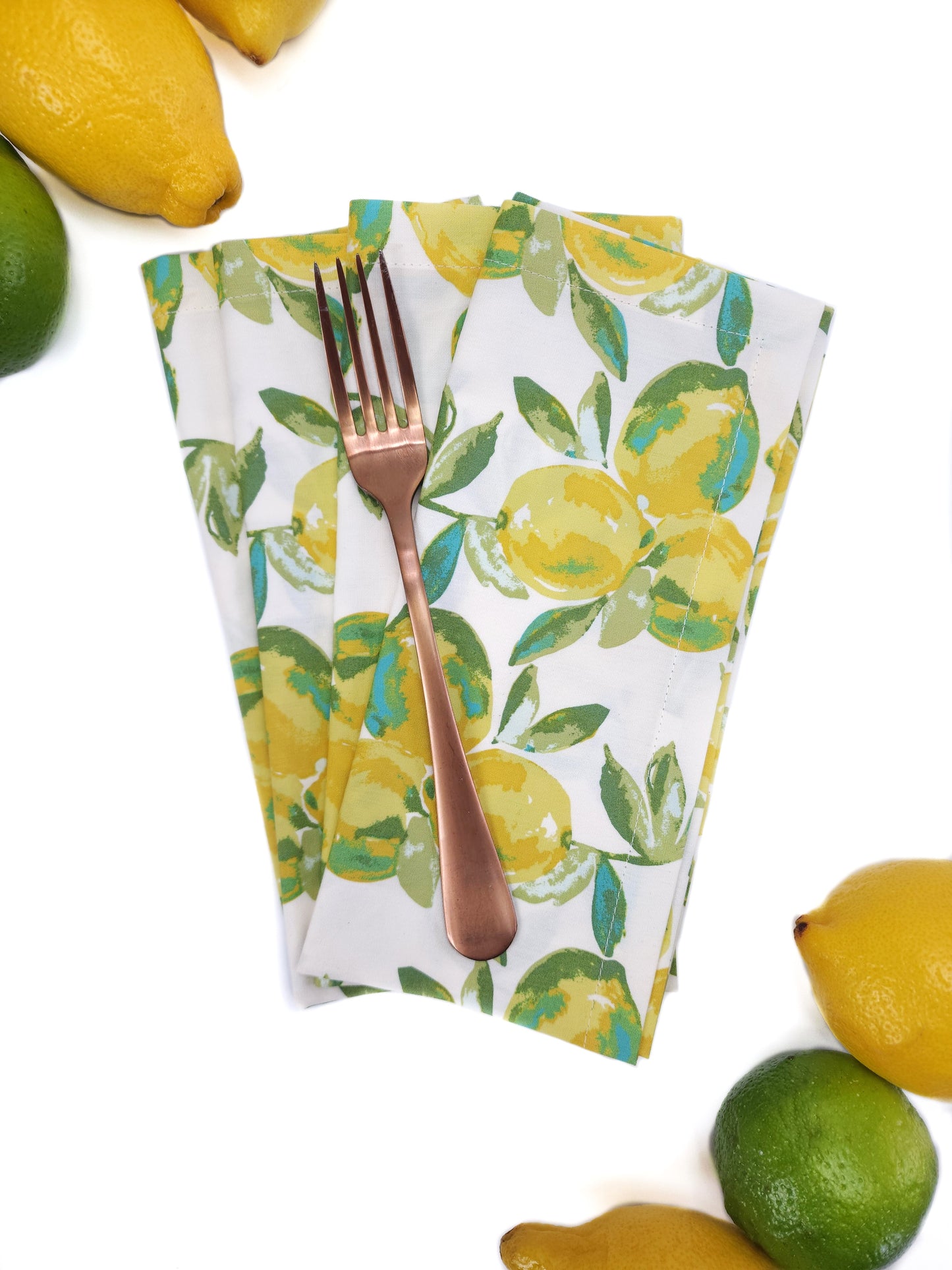 Lemon Grove Cloth Napkins, Set of 4