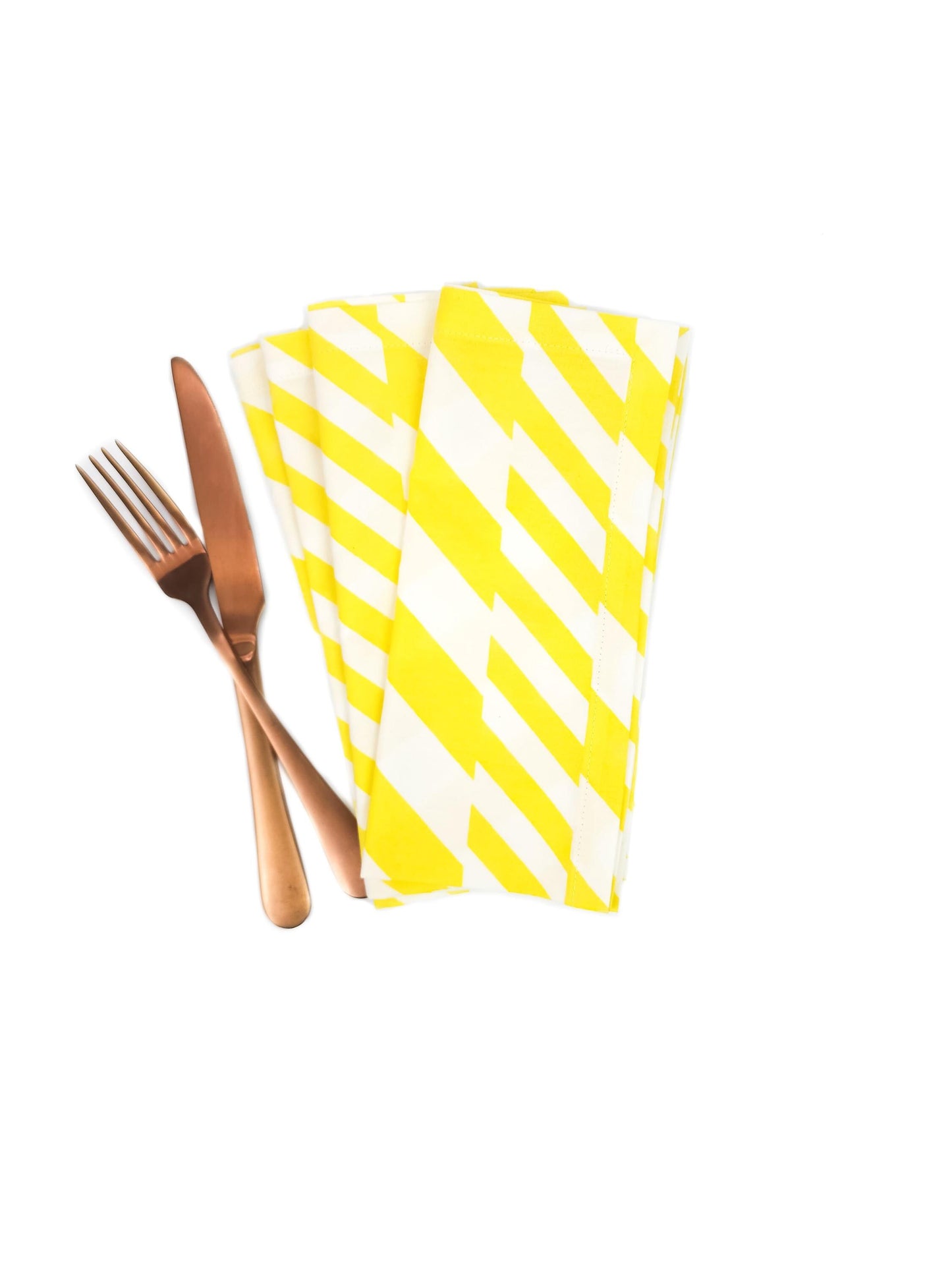 Yellow Cotton Cloth Napkins