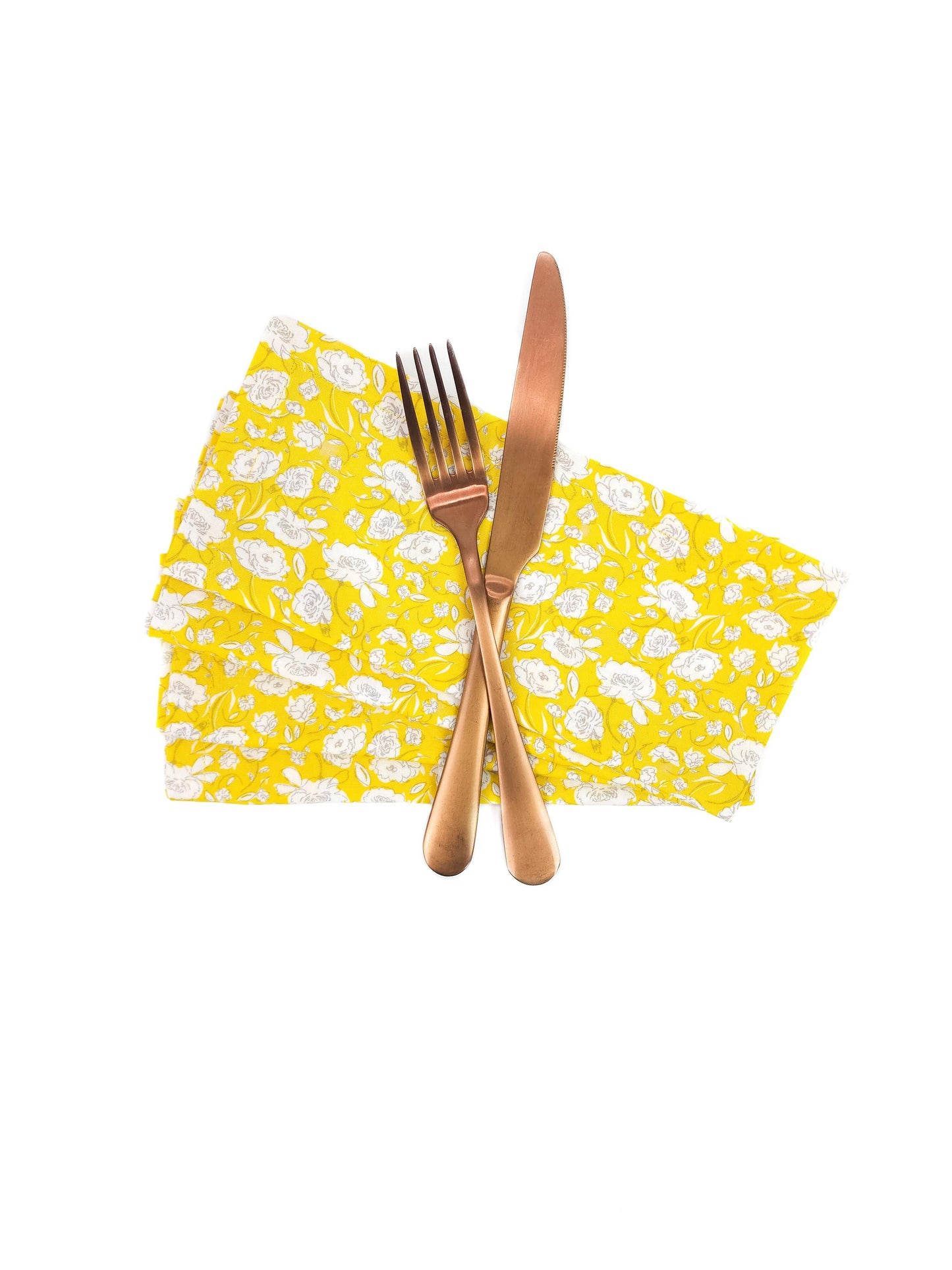 Yellow Cotton Cloth Napkins