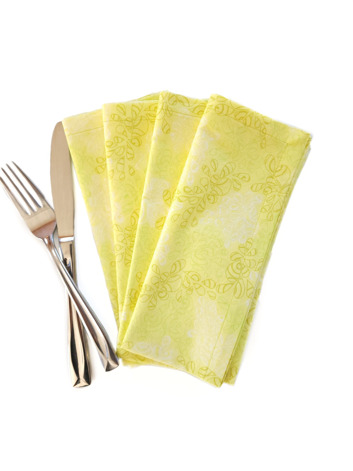 Yellow Cotton Cloth Napkins