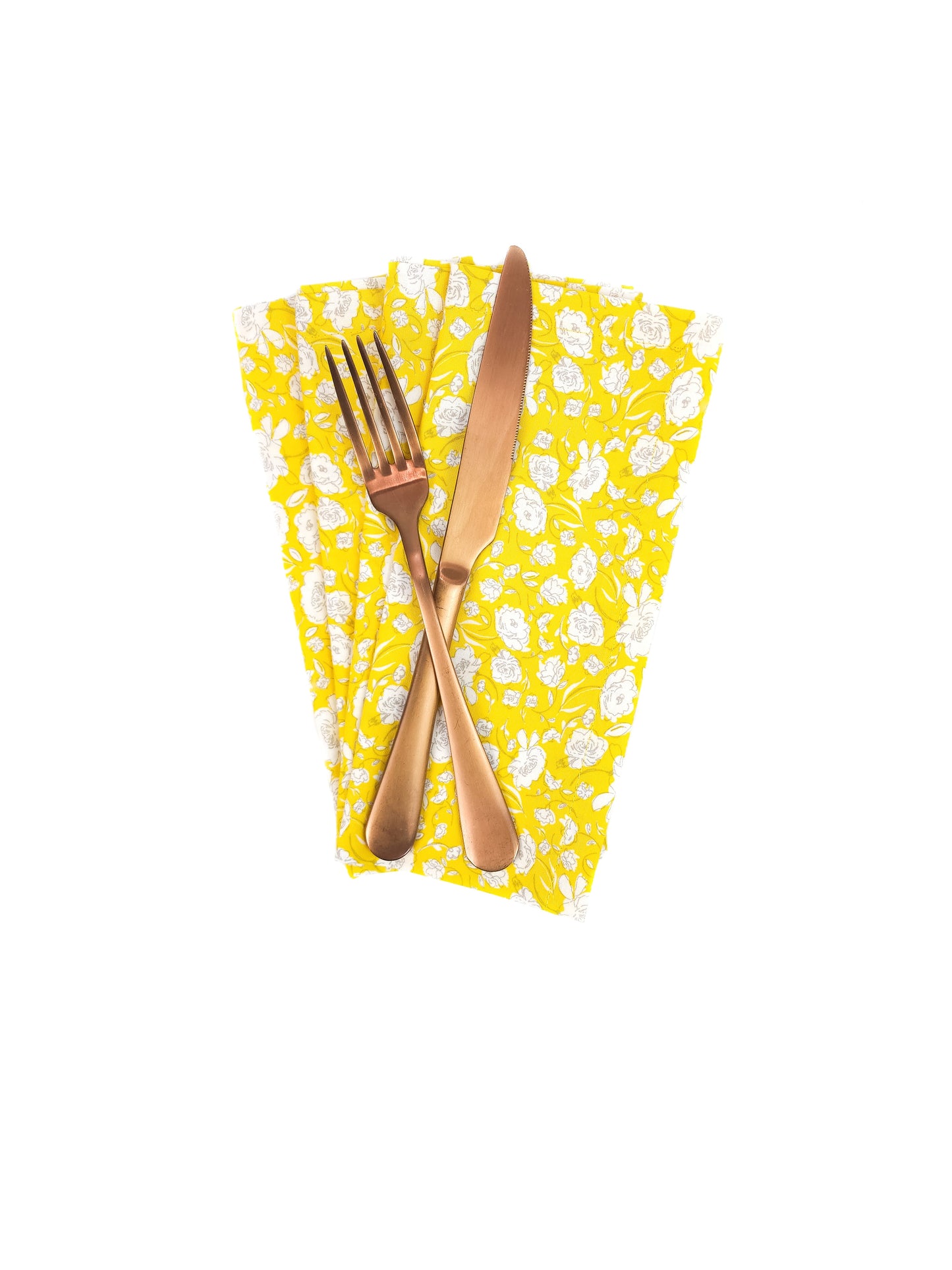 Yellow Cotton Cloth Napkins