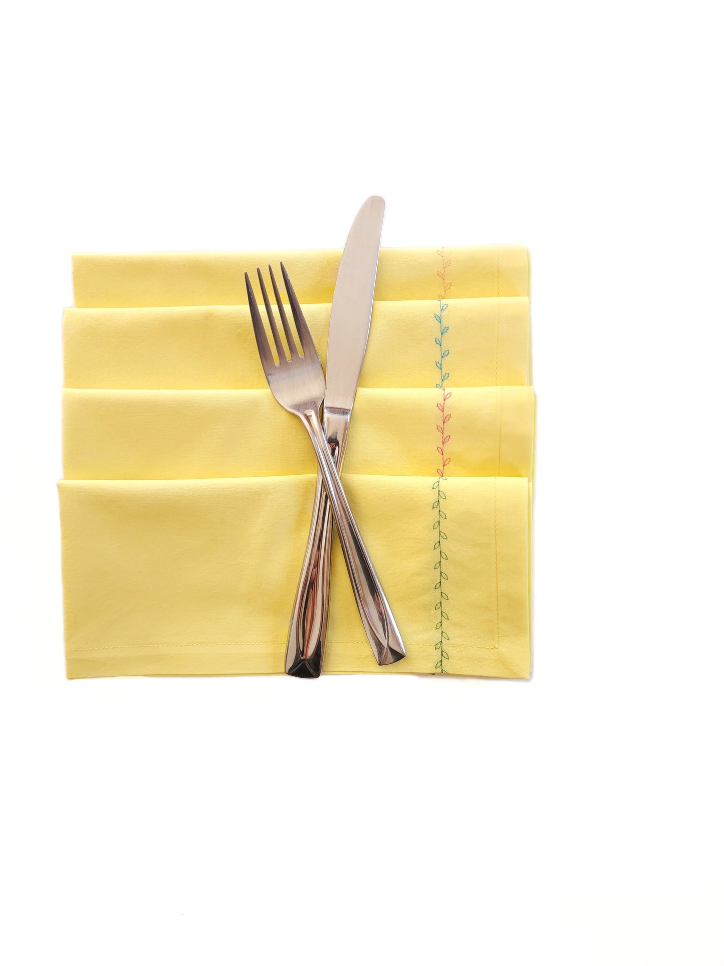 Yellow Cotton Cloth Napkins