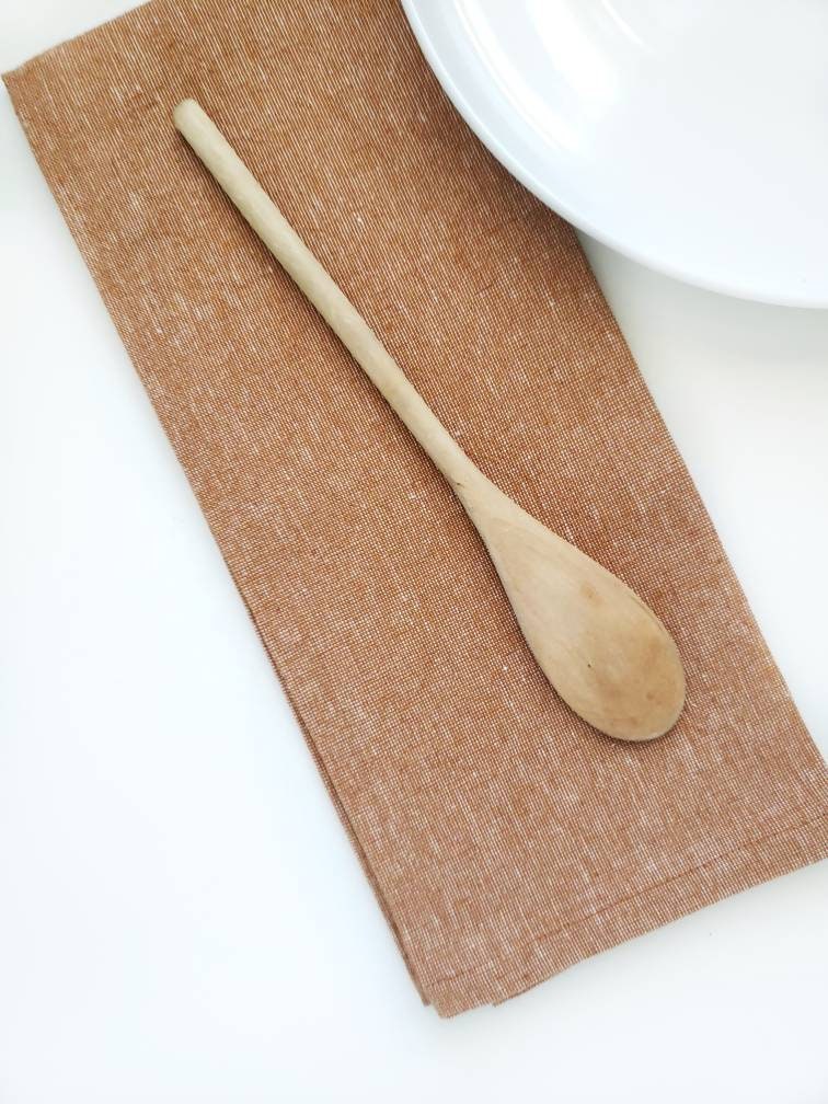 Cinnamon Linen Towel