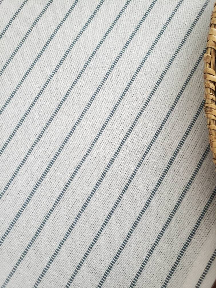 Blue Ticking Stripe Runner