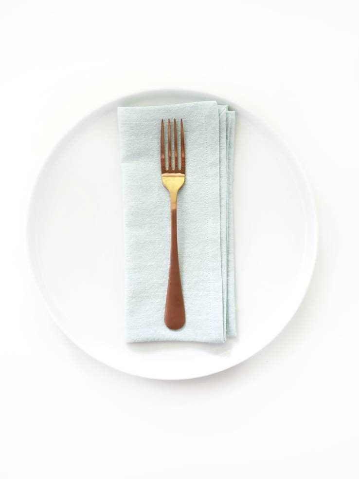 Seafoam Linen Napkins