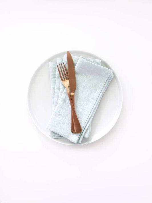 Seafoam Linen Napkins