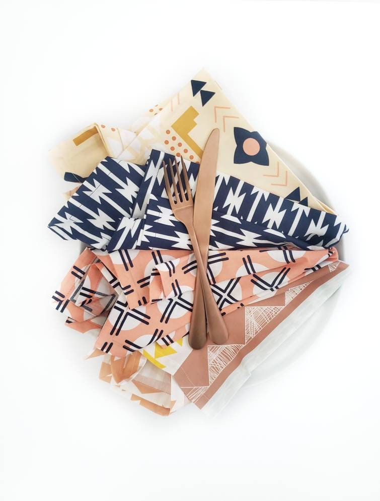 Boho Southwest Cloth Napkins