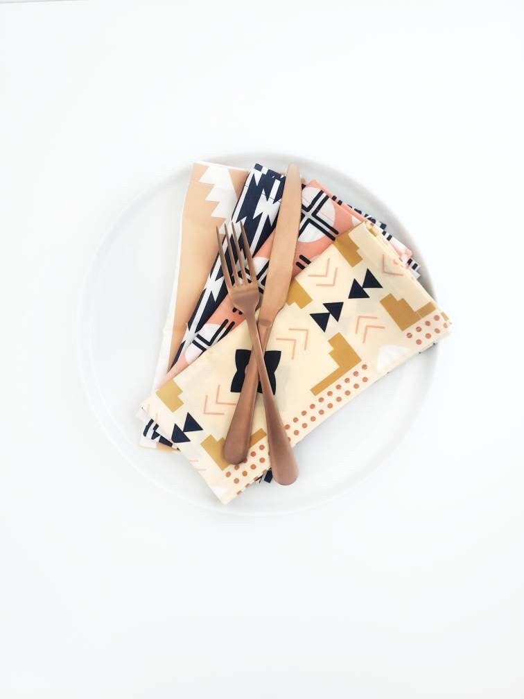 Boho Southwest Cloth Napkins