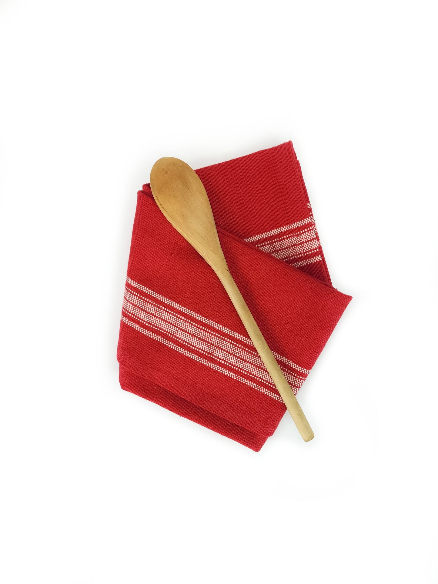 Red Grain Sack Towel