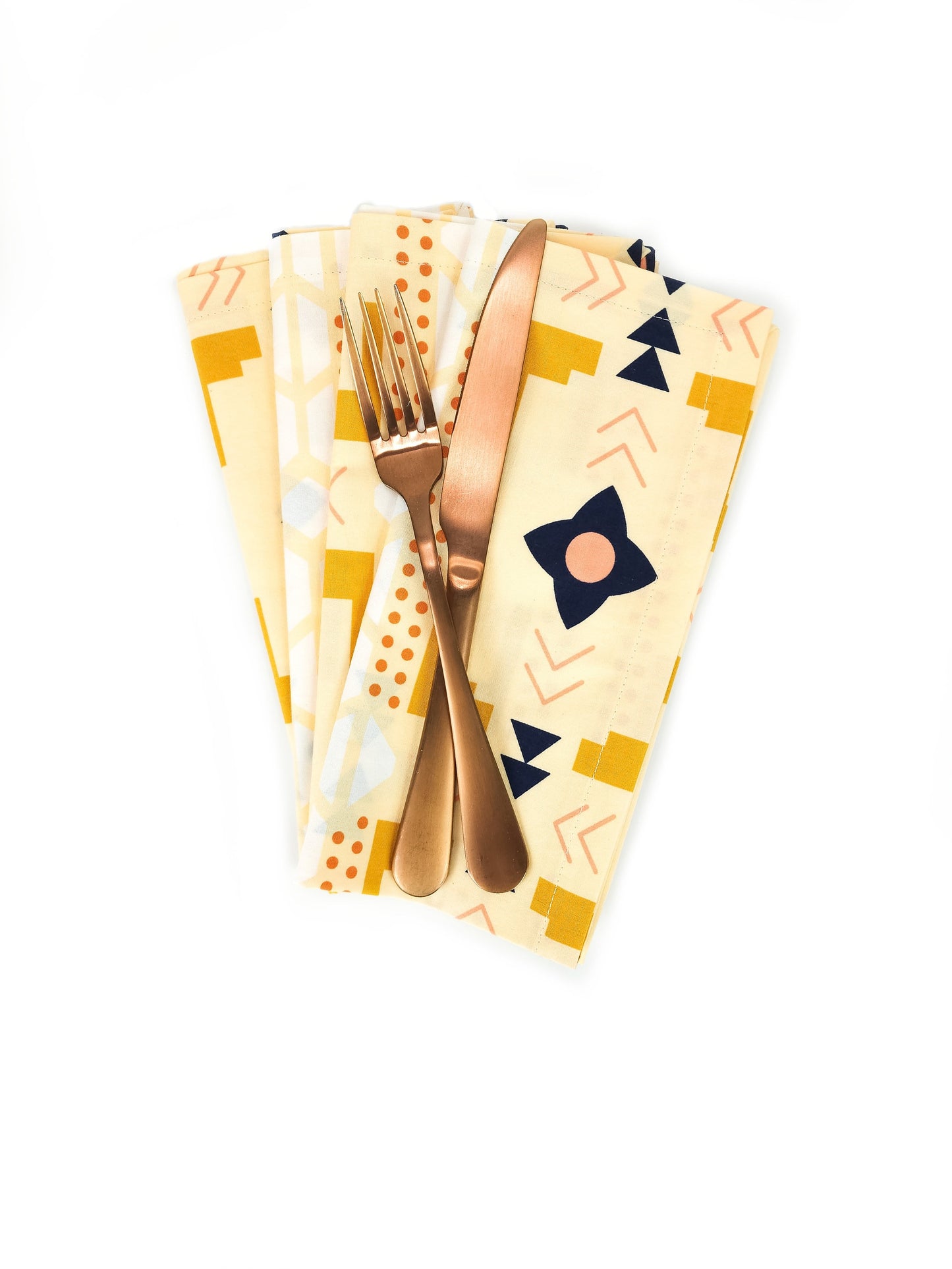 Southwest Inspired Cotton Cloth Napkins, Set of 4