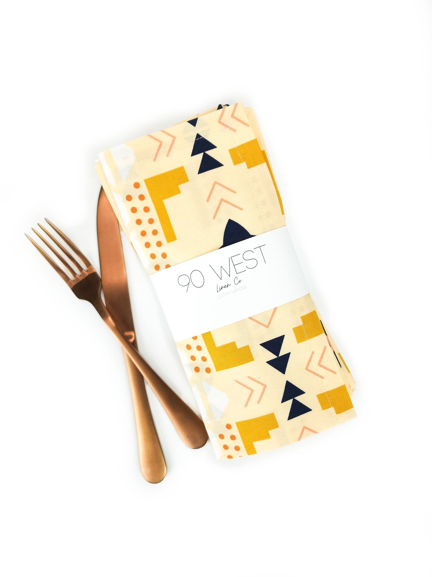 Southwest Inspired Cotton Cloth Napkins, Set of 4