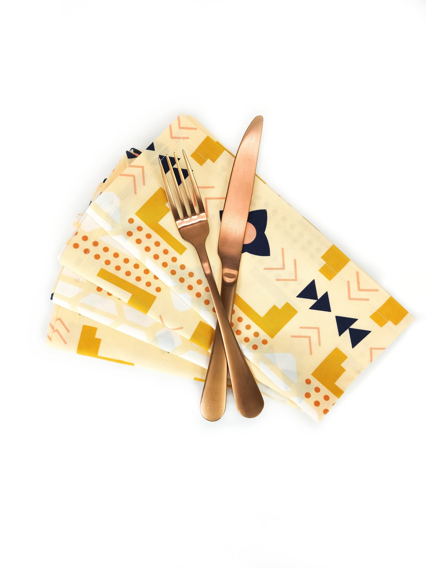 Southwest Inspired Cotton Cloth Napkins, Set of 4