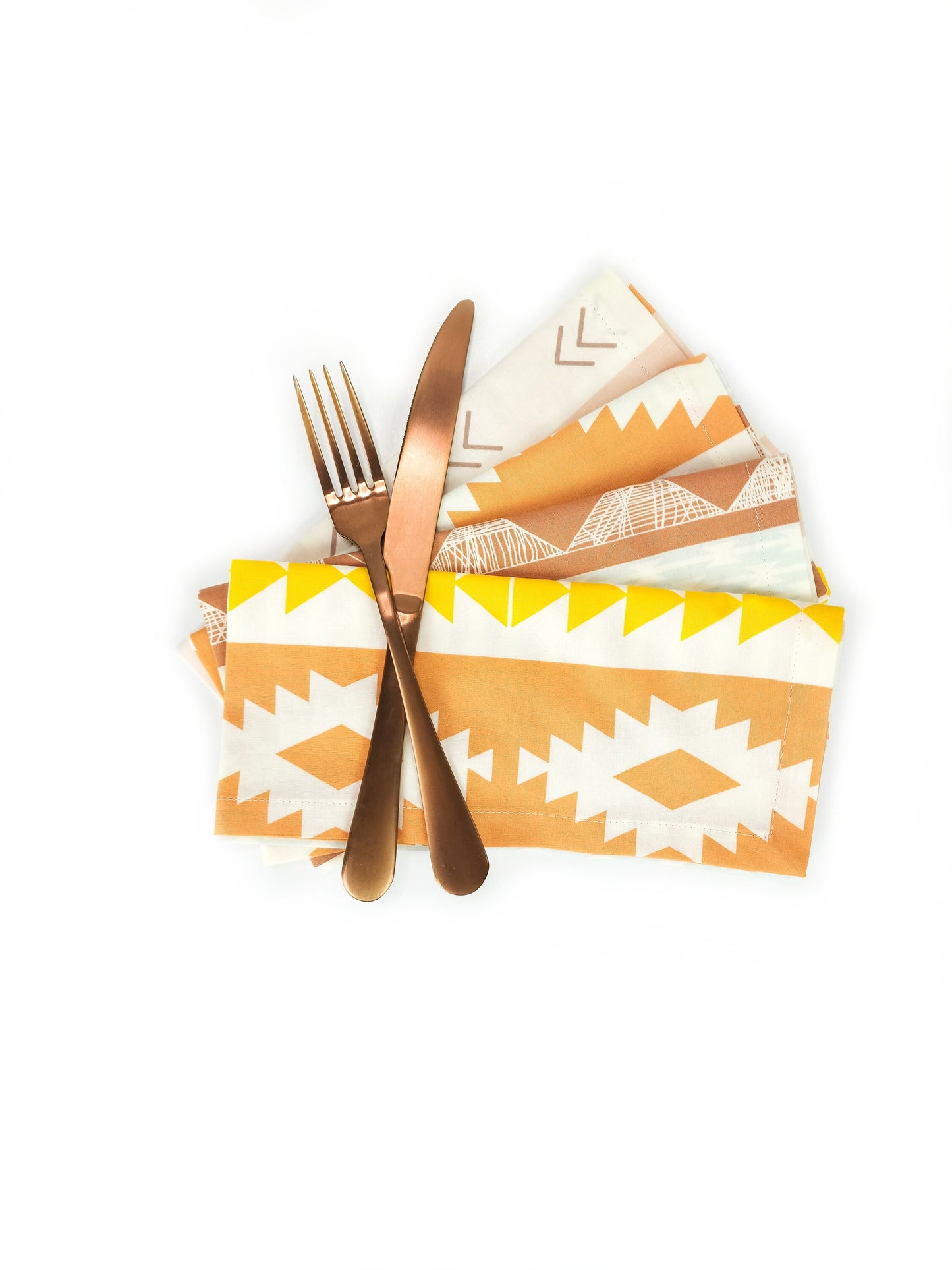 Desert Landscape Cloth Napkins, Set of 4