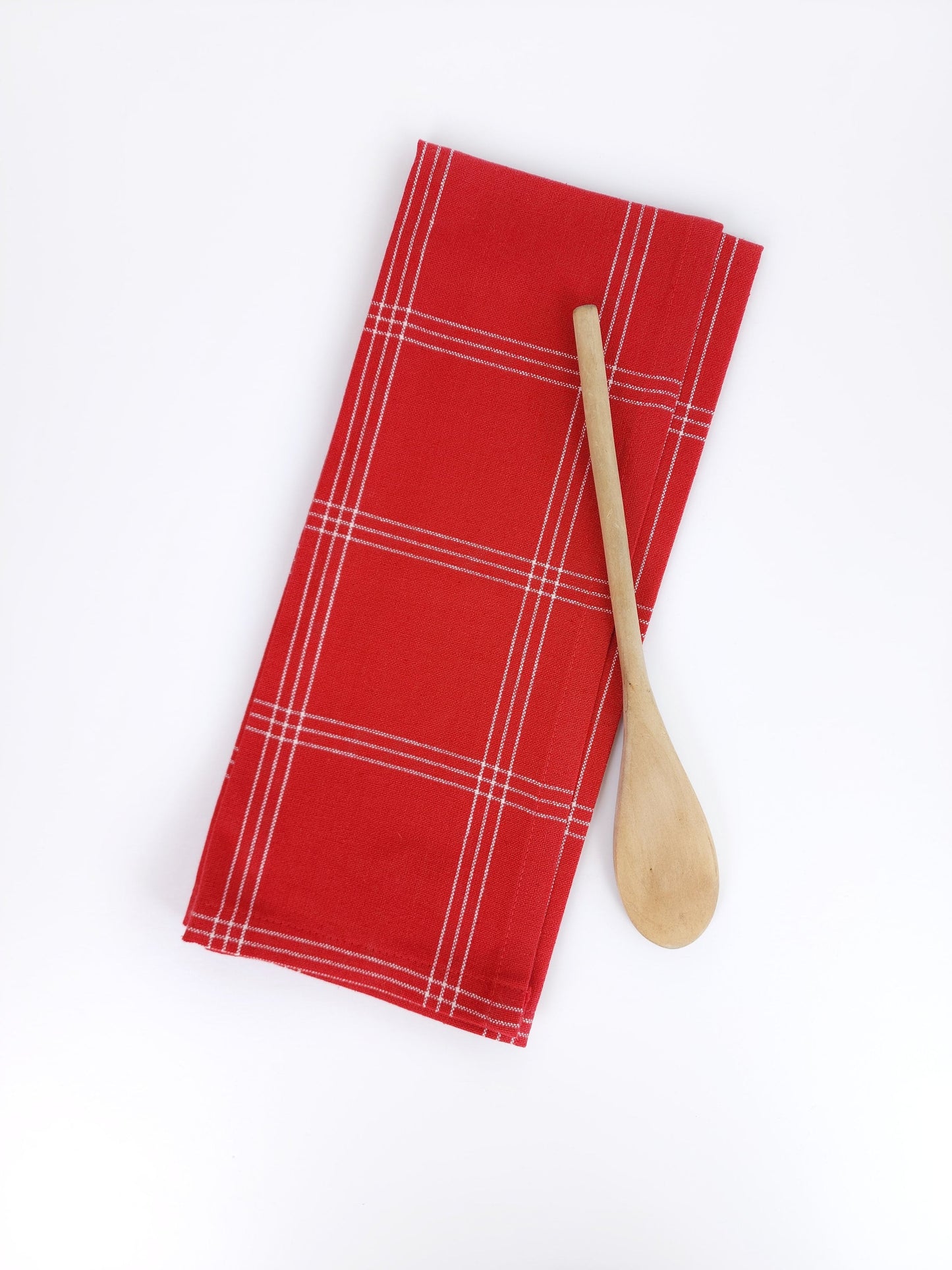 Red Plaid Towel