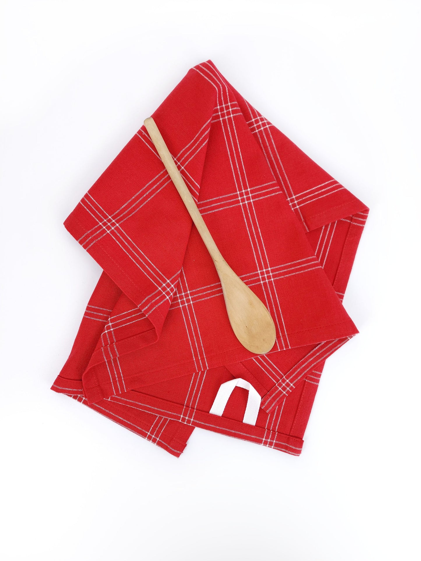 Red Plaid Towel