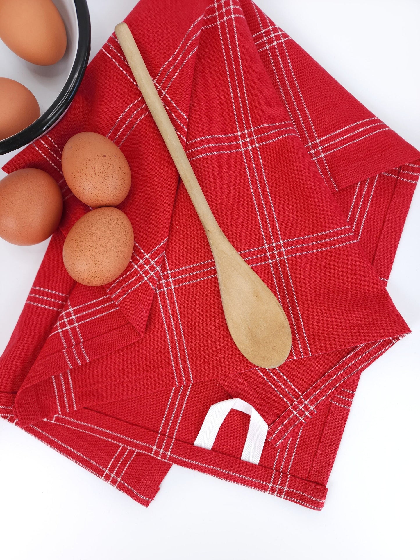 Red Plaid Towel