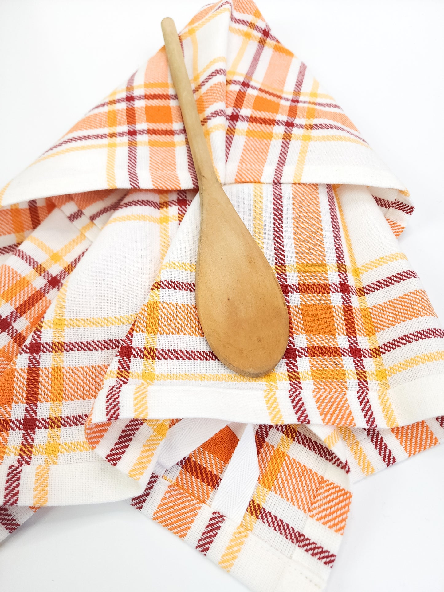 Fall Plaid Kitchen Towel