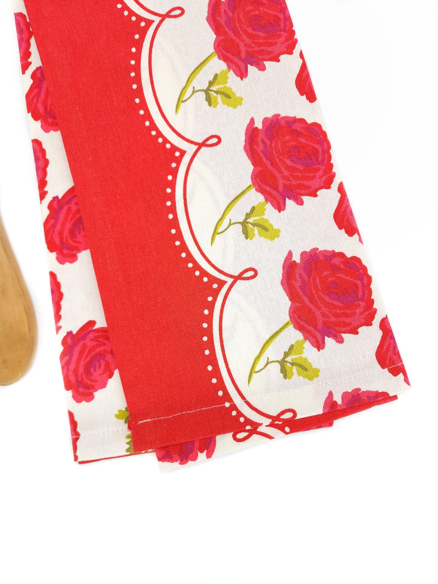 Vintage Inspired Rose Towel