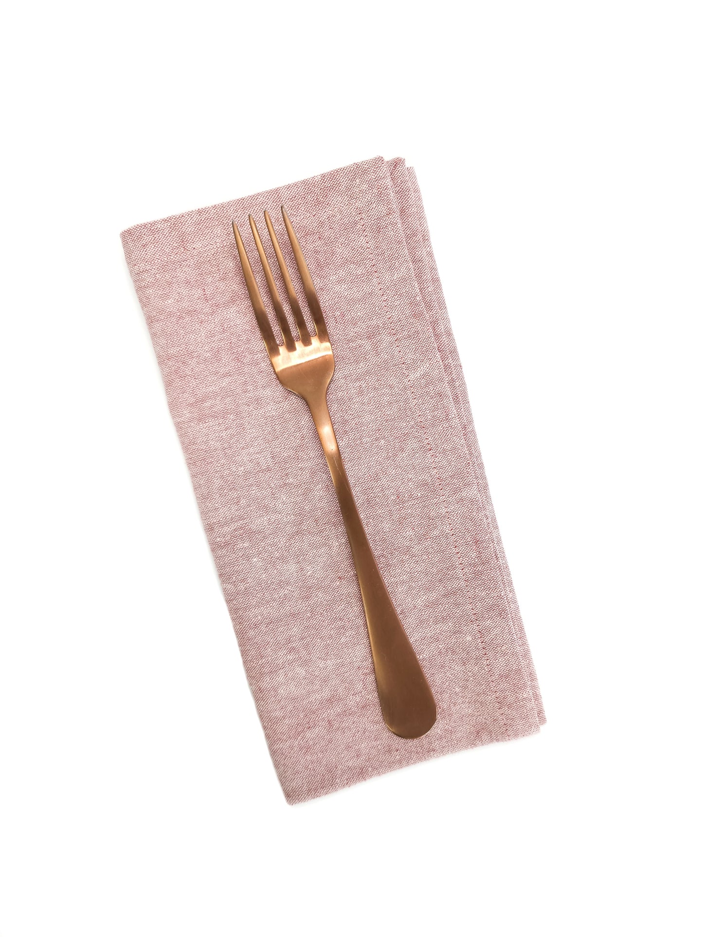 Pink Linen Cloth Napkins