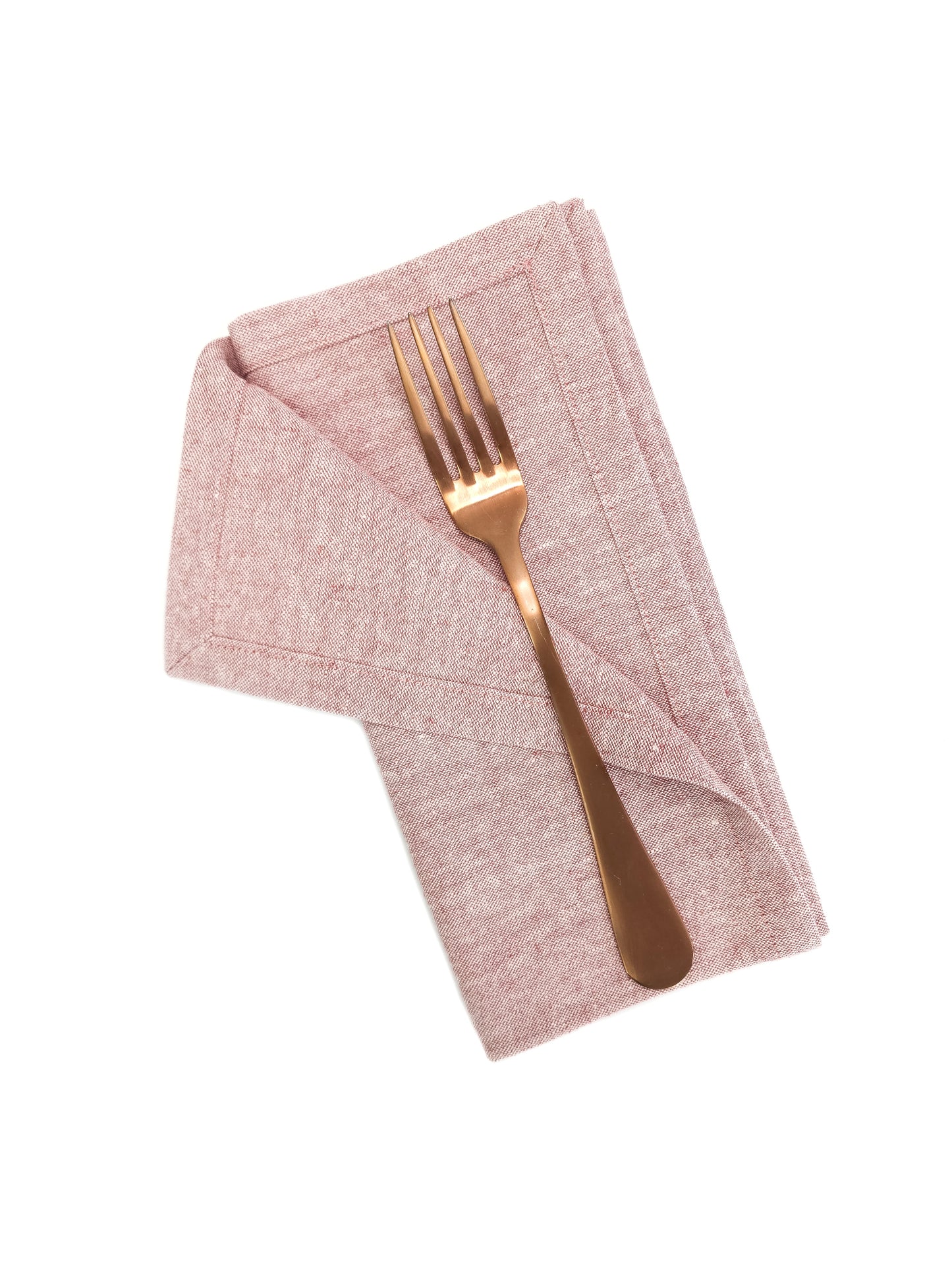 Pink Linen Cloth Napkins