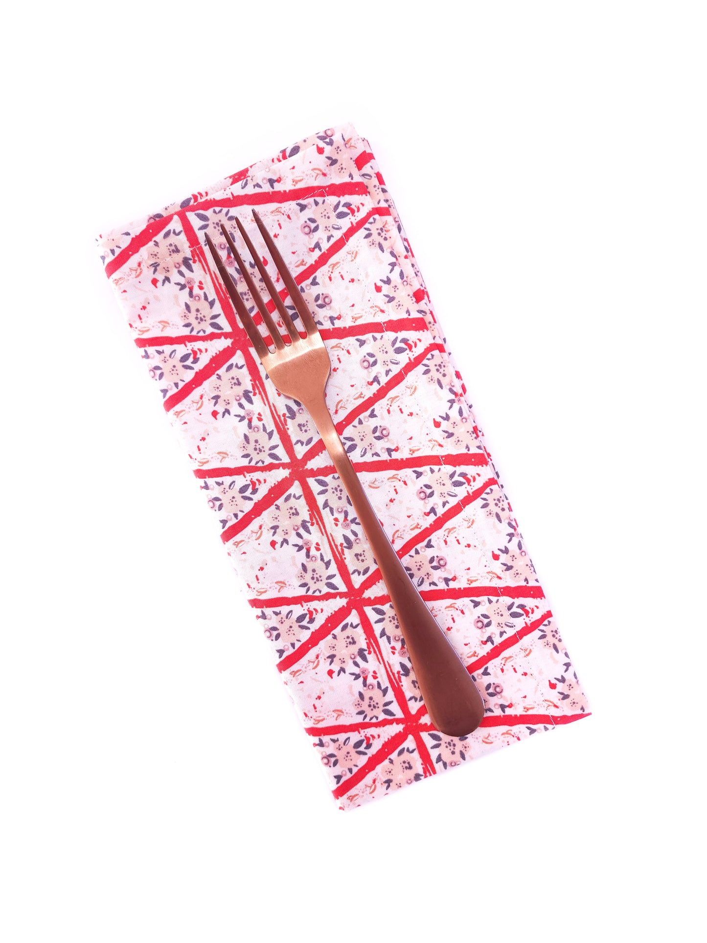 Romantic Floral Cloth Napkins, Set of 4