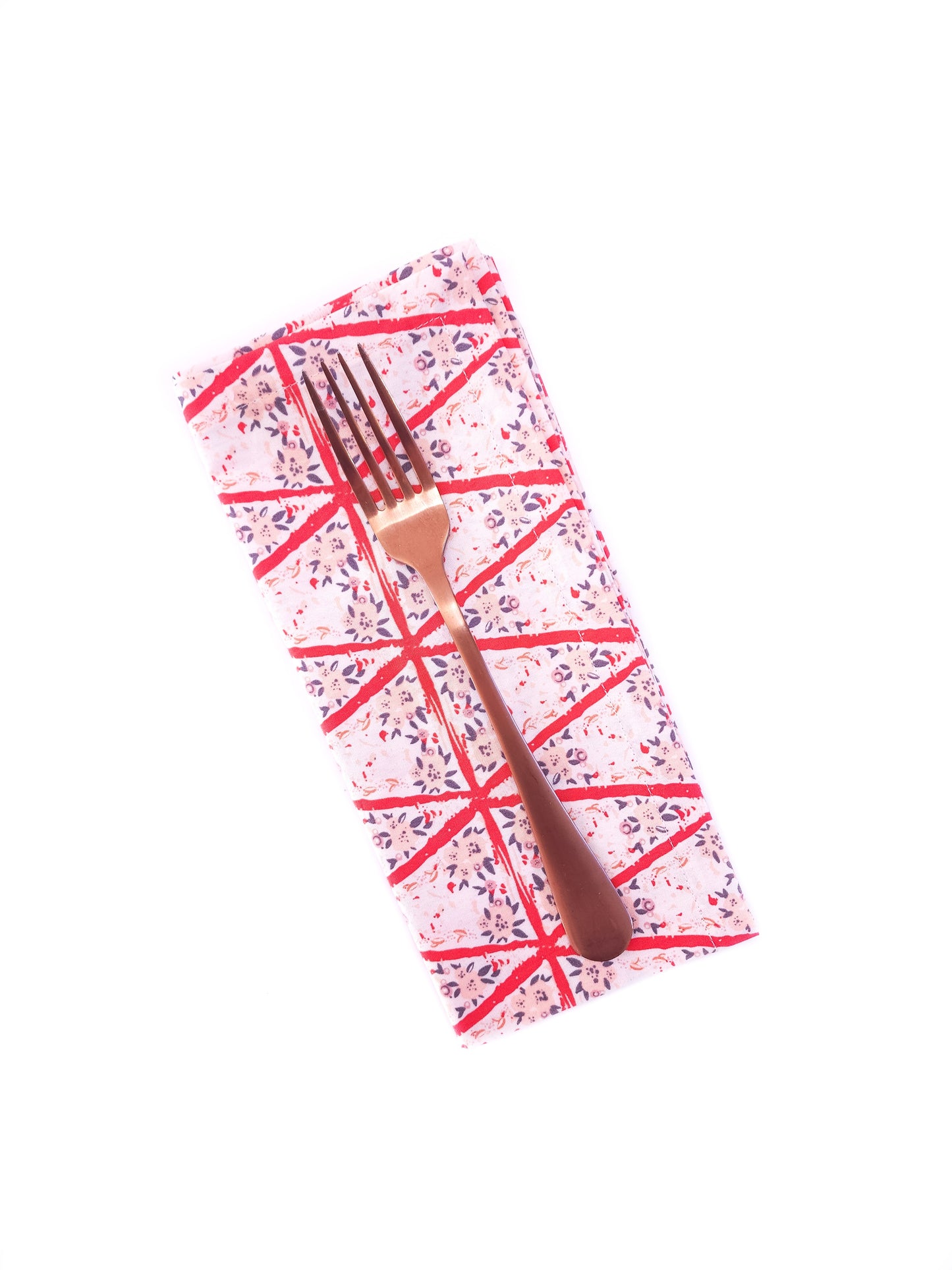 Romantic Floral Cloth Napkins, Set of 4