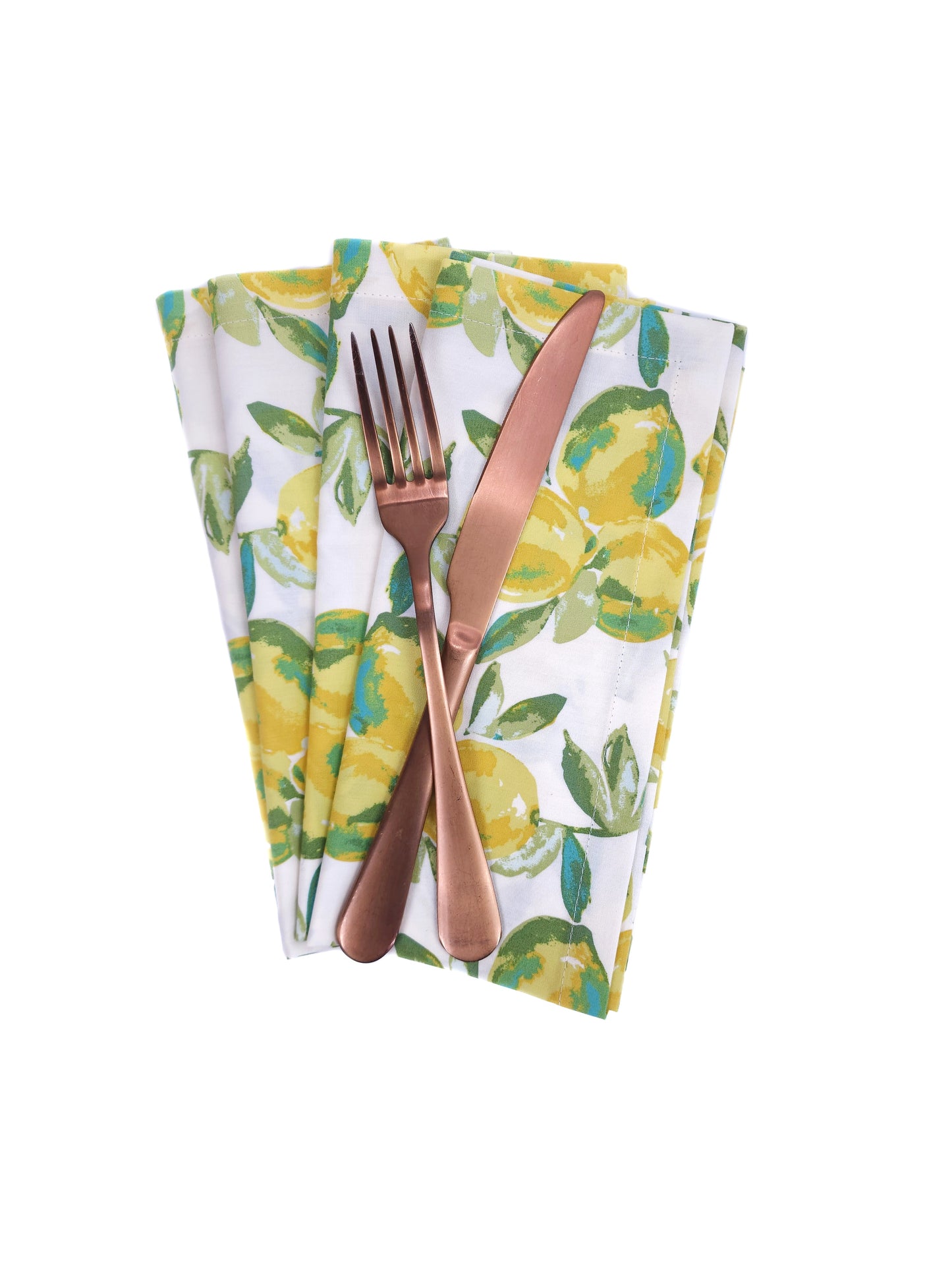 Lemon Grove Cloth Napkins, Set of 4