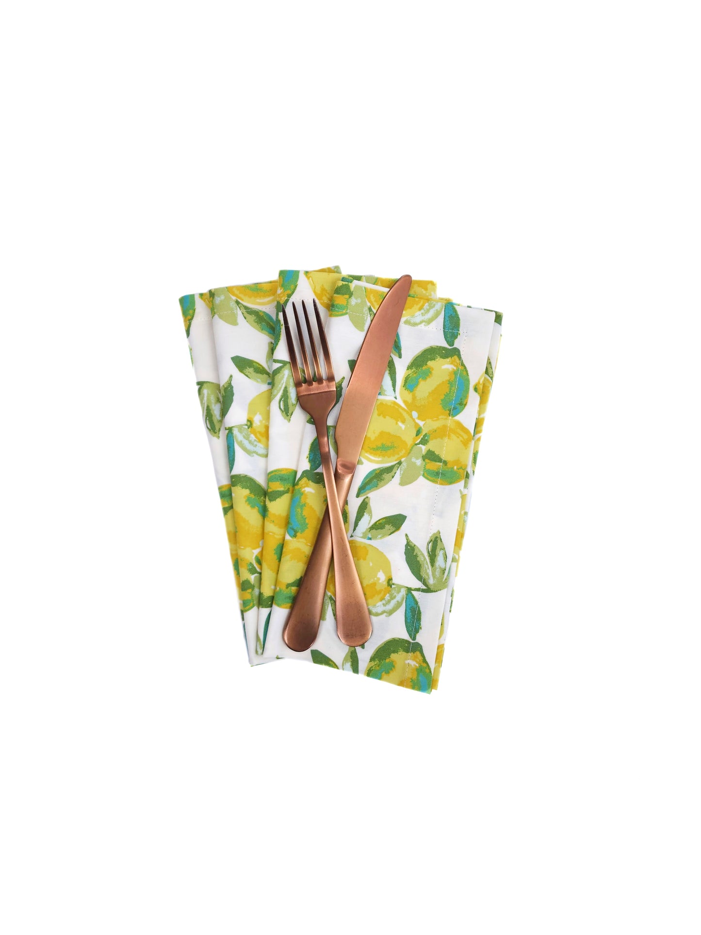 Lemon Grove Cloth Napkins, Set of 4