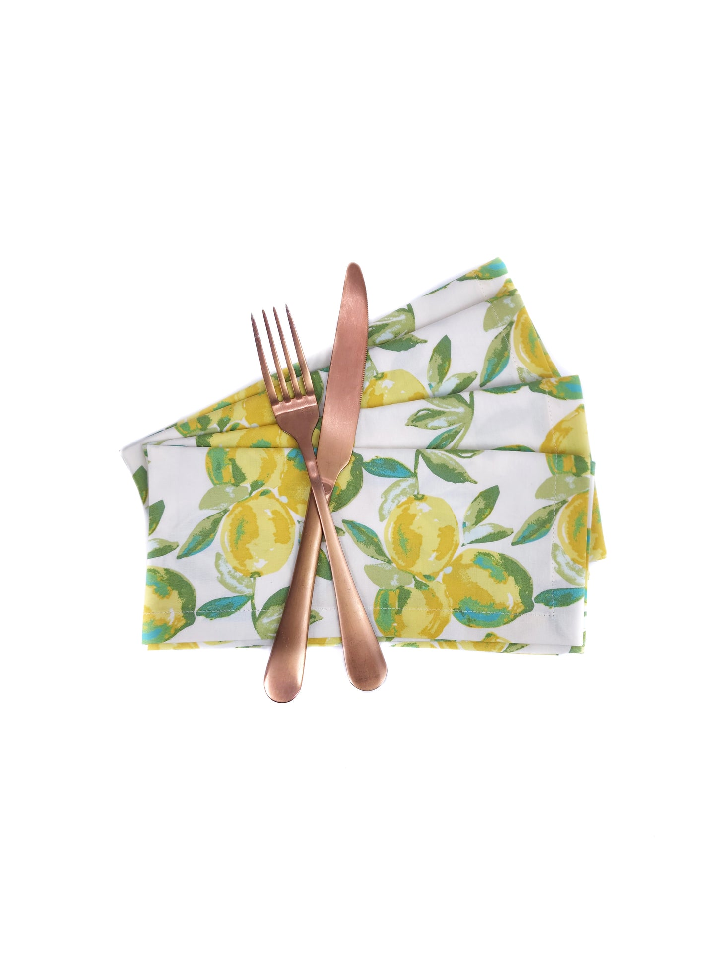 Lemon Grove Cloth Napkins, Set of 4
