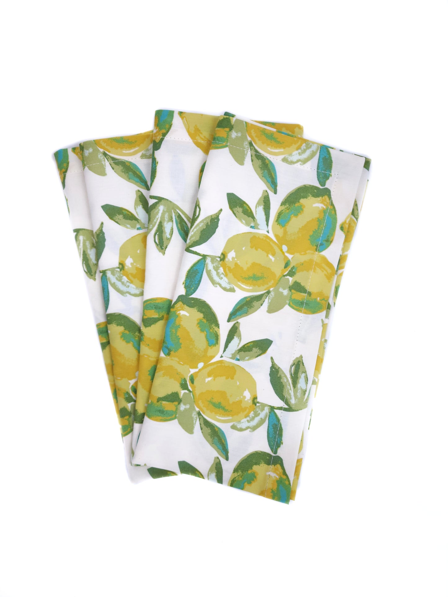 Lemon Grove Cloth Napkins, Set of 4
