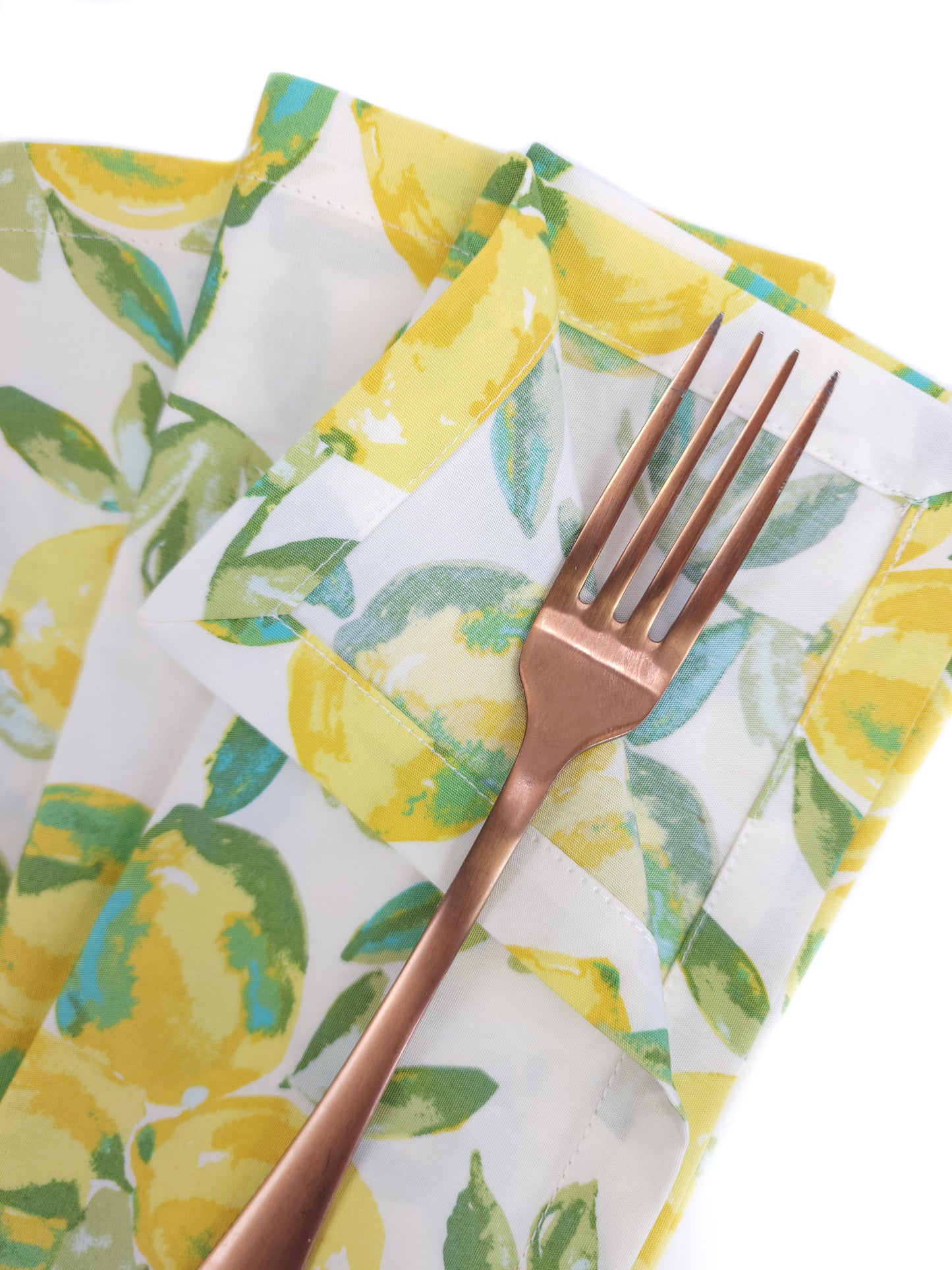 Lemon Grove Cloth Napkins, Set of 4