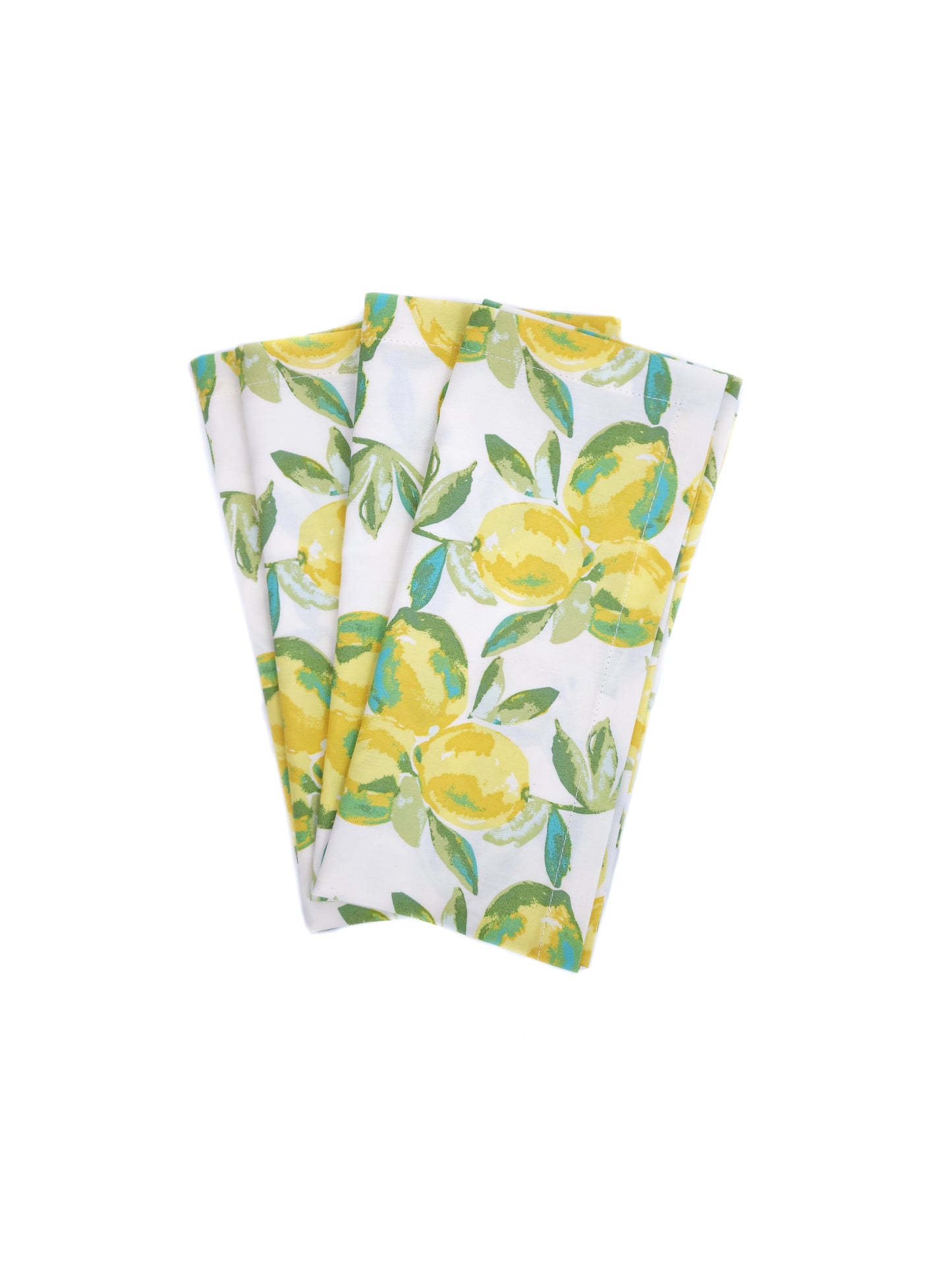 Lemon Grove Cloth Napkins, Set of 4