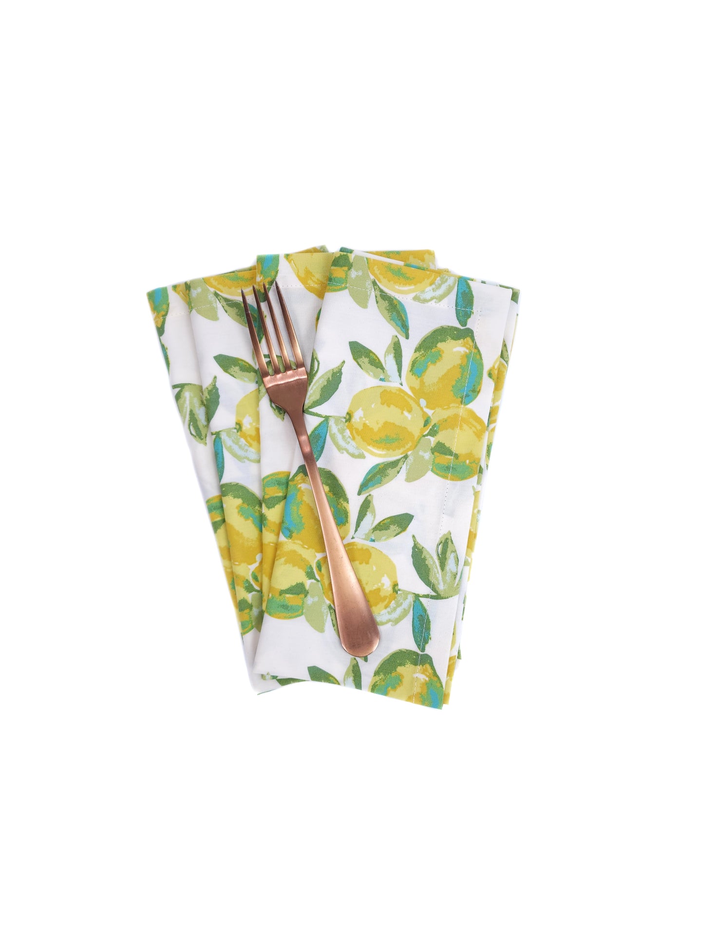 Lemon Grove Cloth Napkins, Set of 4