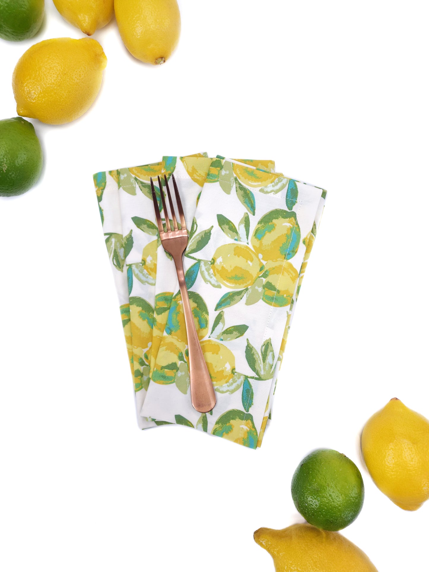 Lemon Grove Cloth Napkins, Set of 4