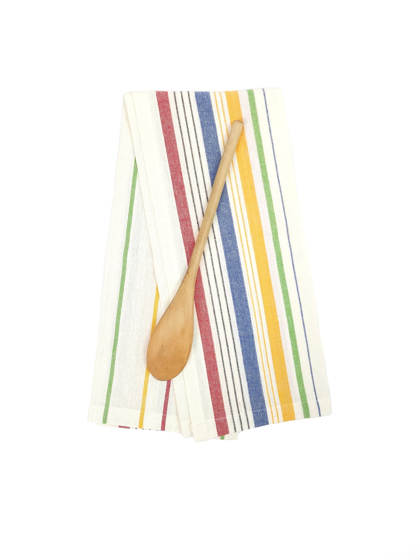 Vintage Inspired Colorful Striped Towel