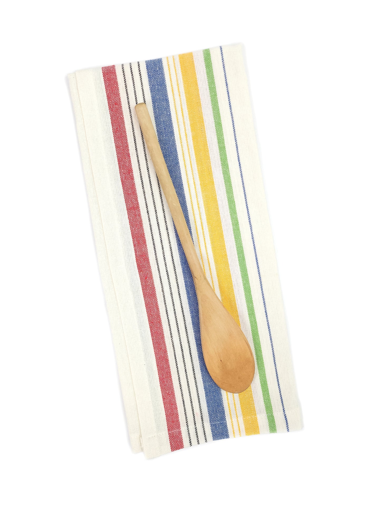 Vintage Inspired Colorful Striped Towel