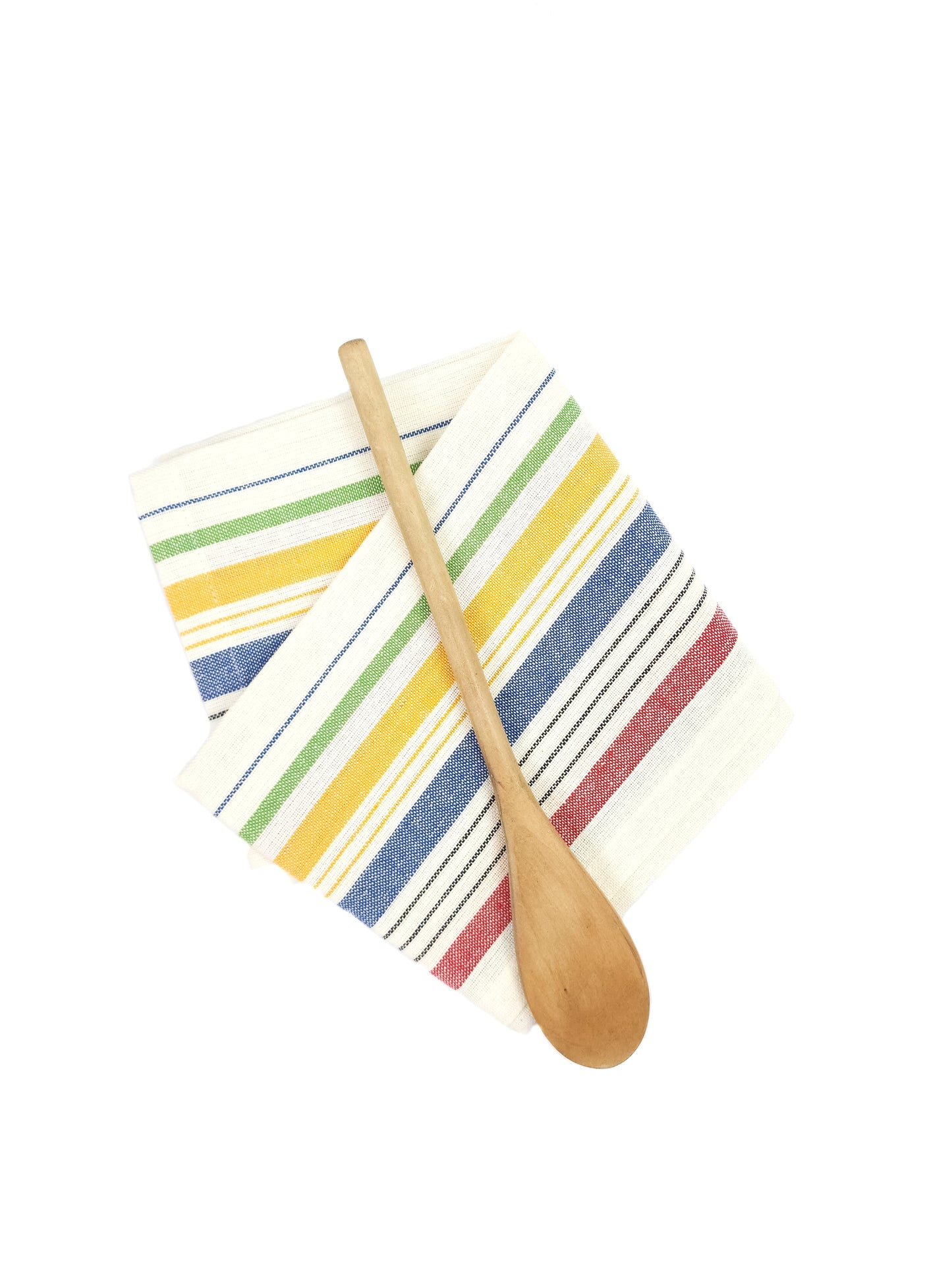 Vintage Inspired Colorful Striped Towel