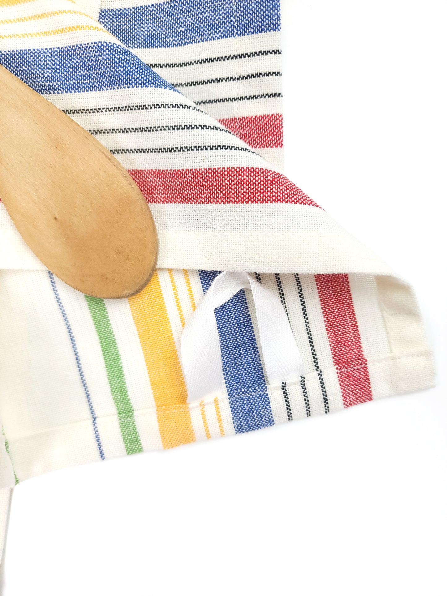 Vintage Inspired Colorful Striped Towel