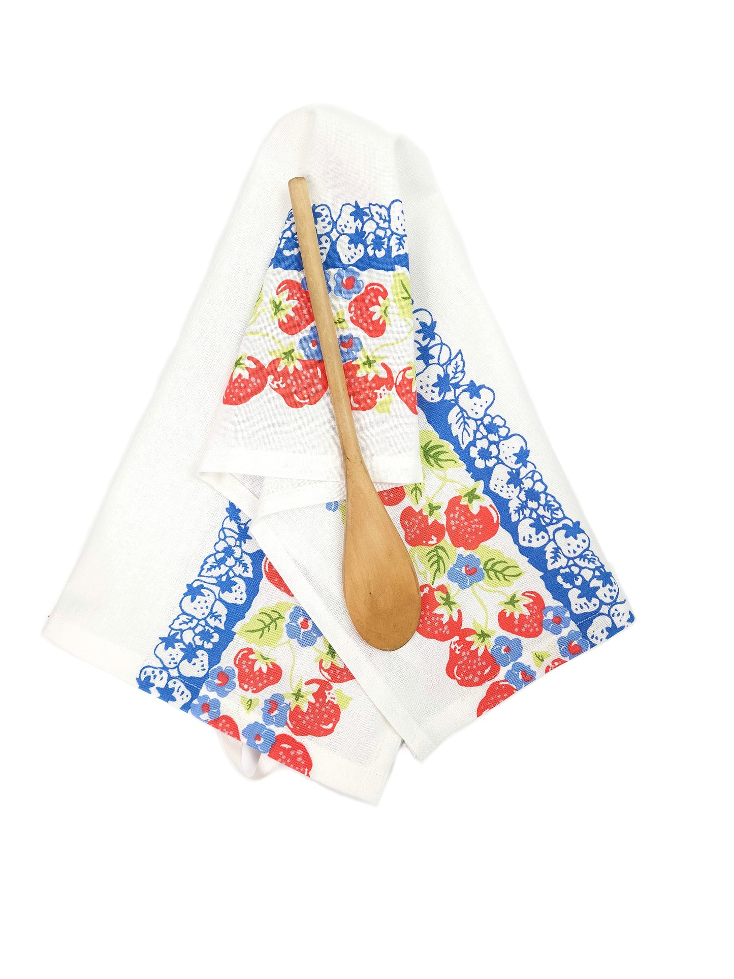 Strawberry Vintage Inspired Towel
