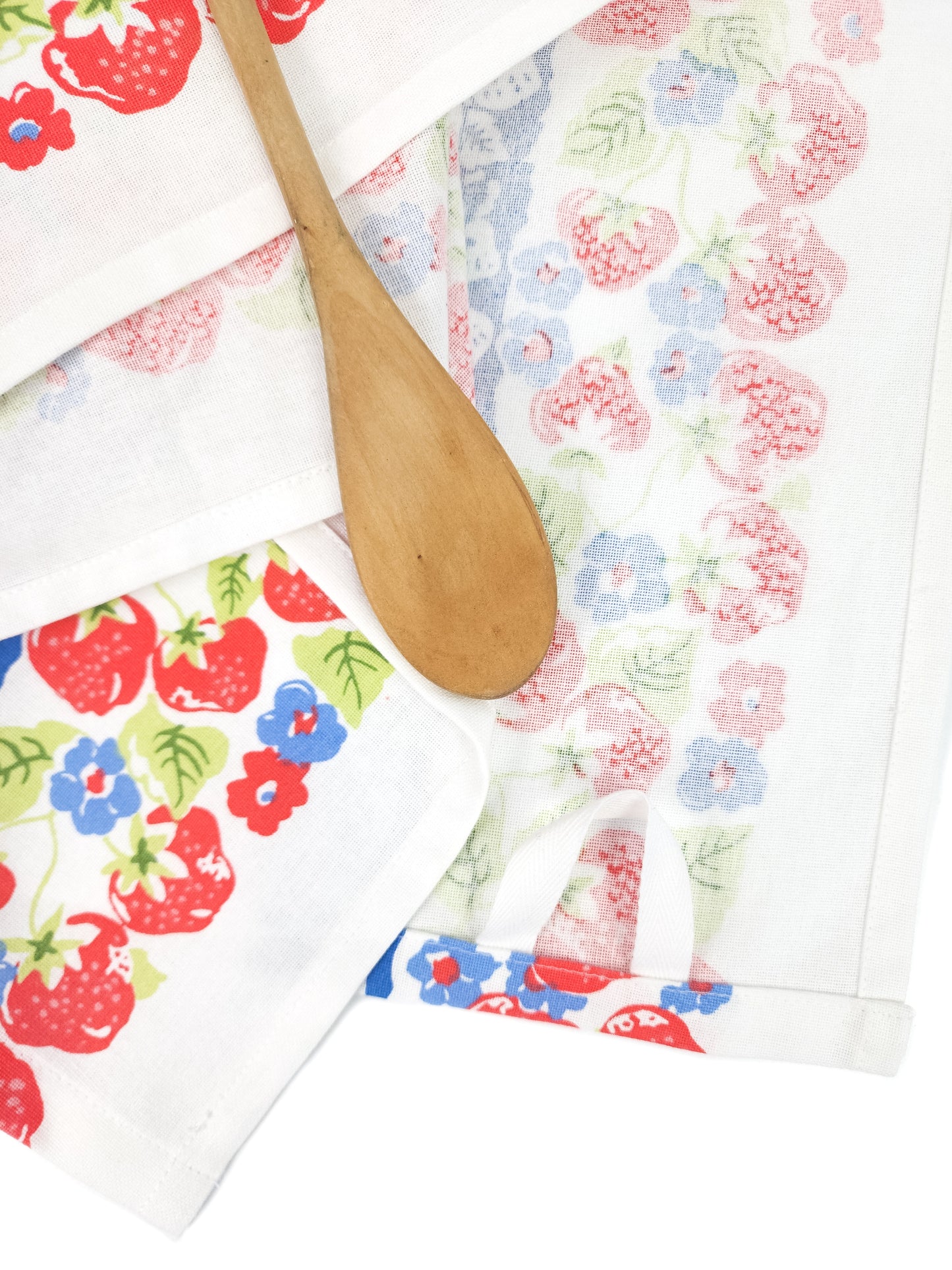 Strawberry Vintage Inspired Towel