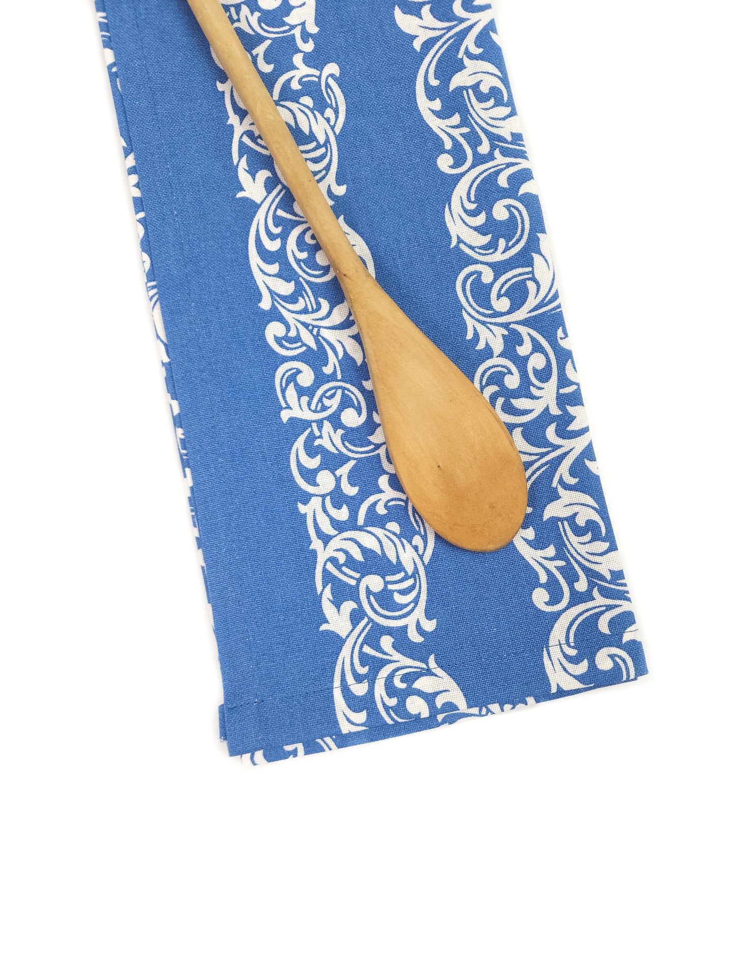 Blue Damask Kitchen Towel