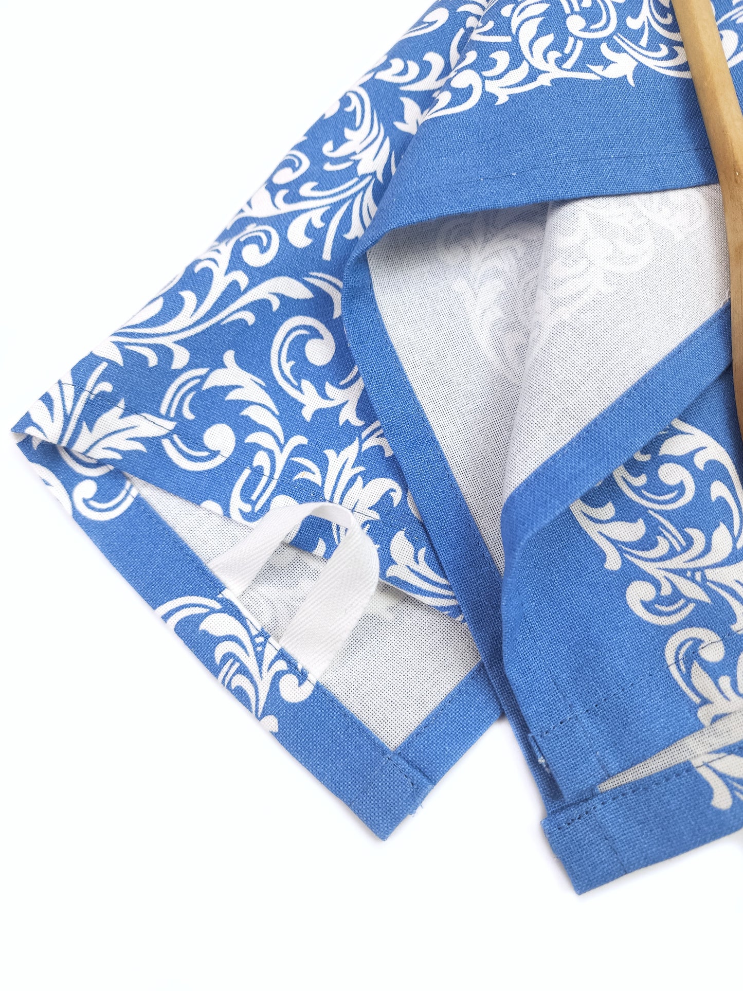 Blue Damask Kitchen Towel