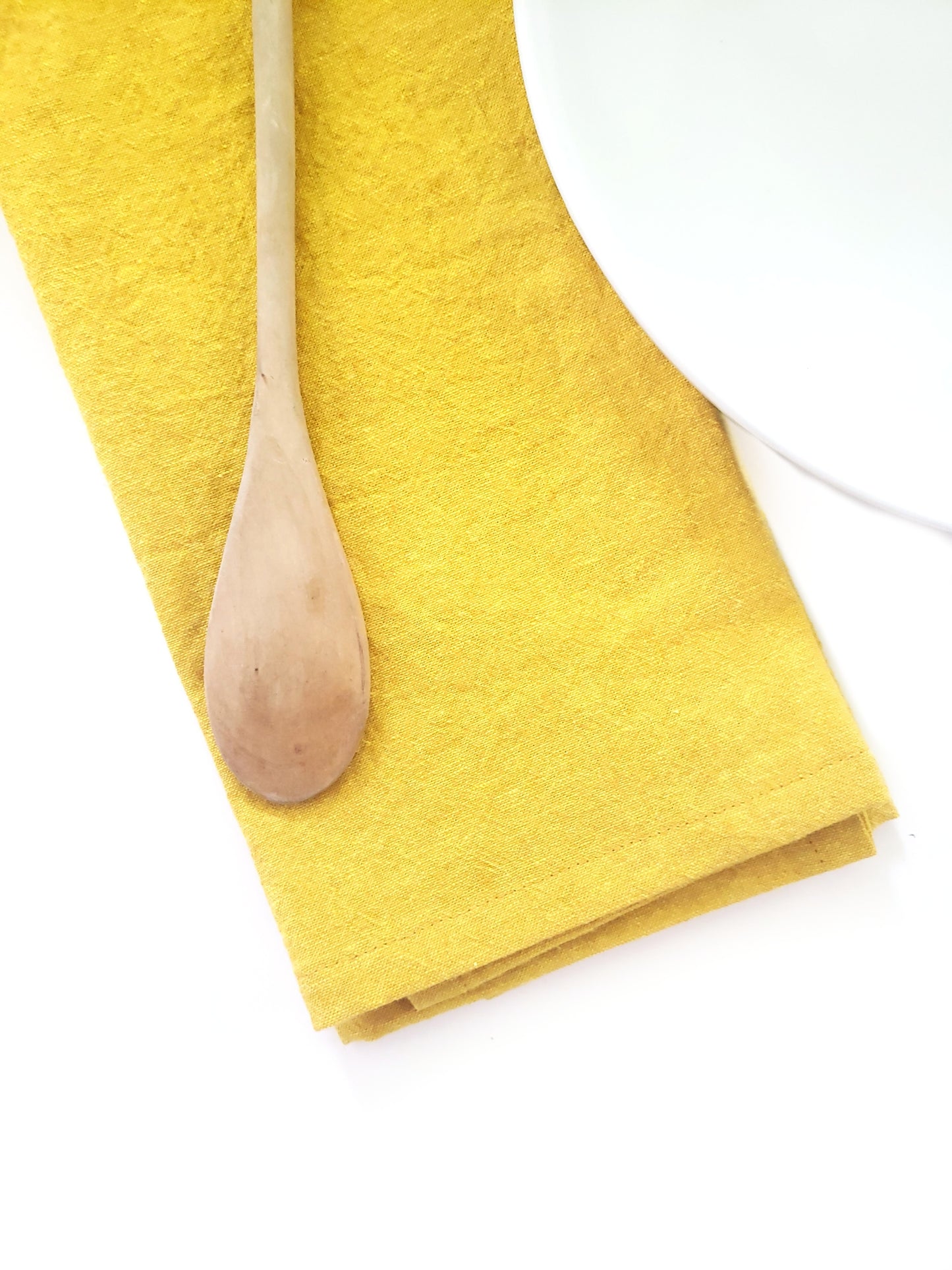 Yellow Linen Towel