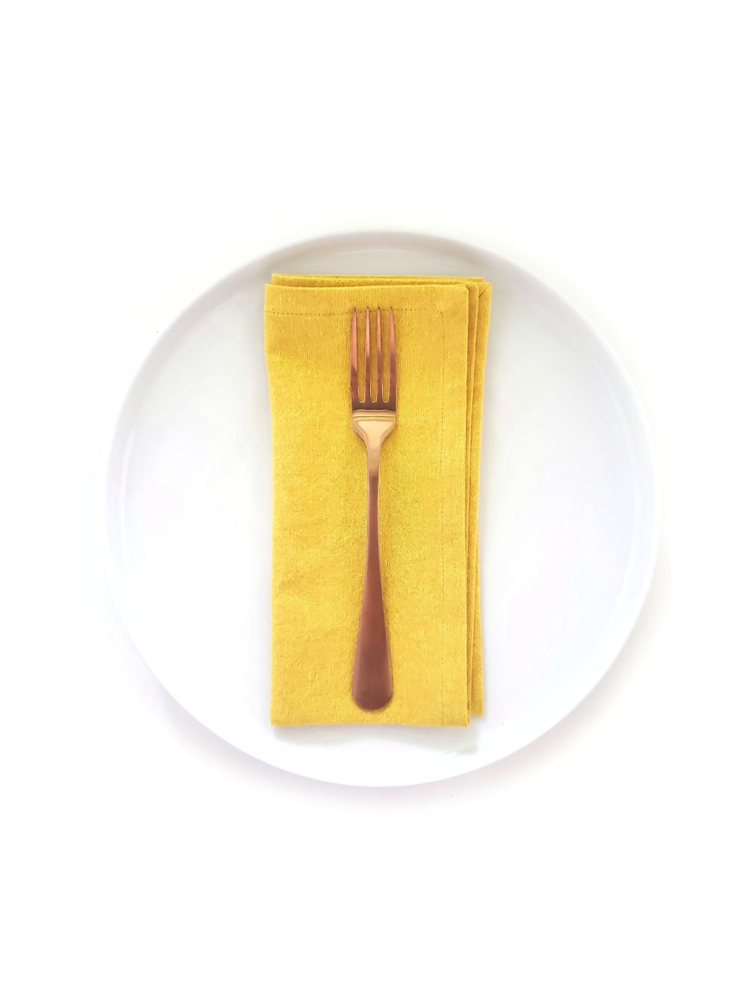 Yellow Linen Napkins
