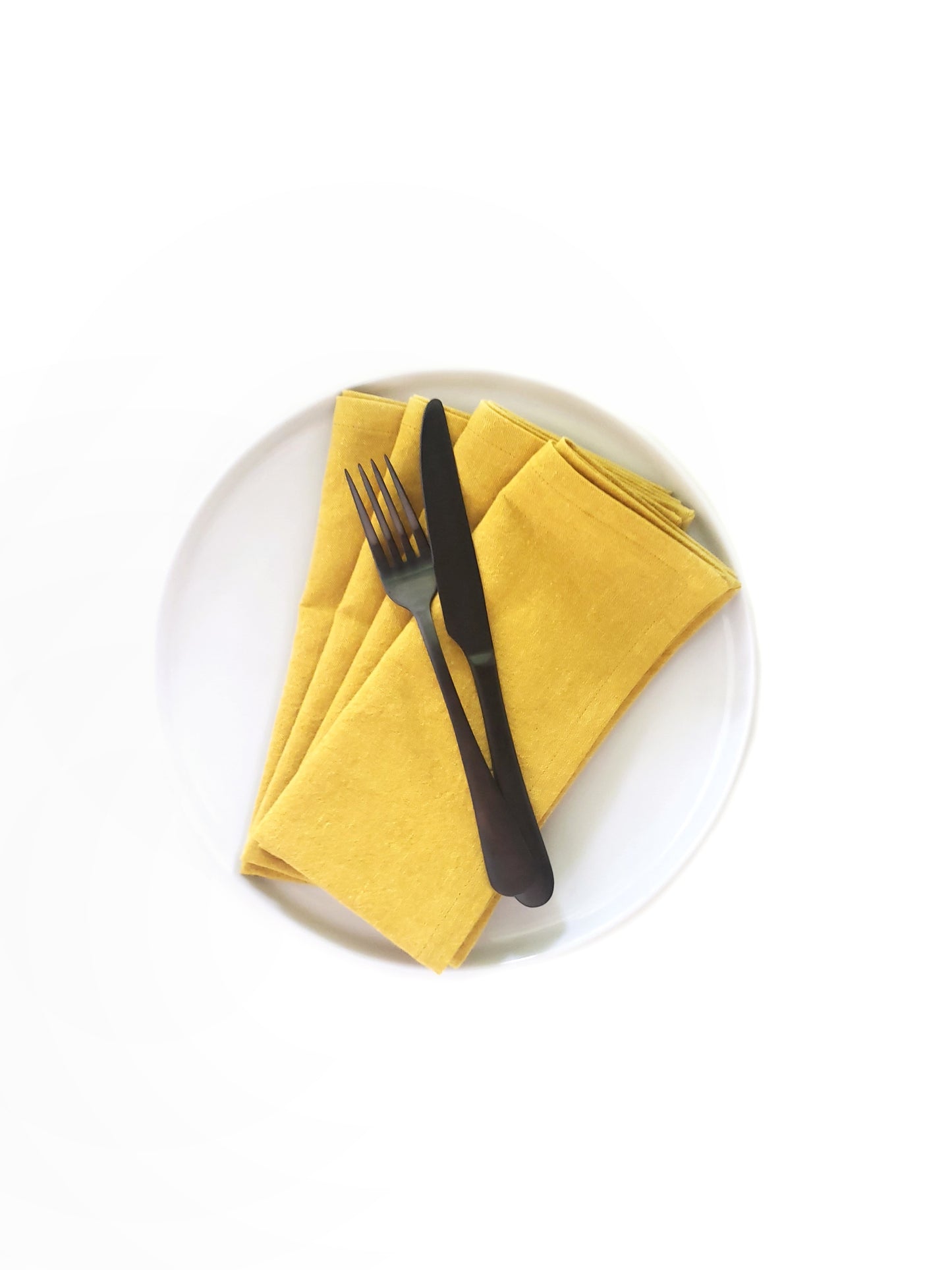 Yellow Linen Napkins
