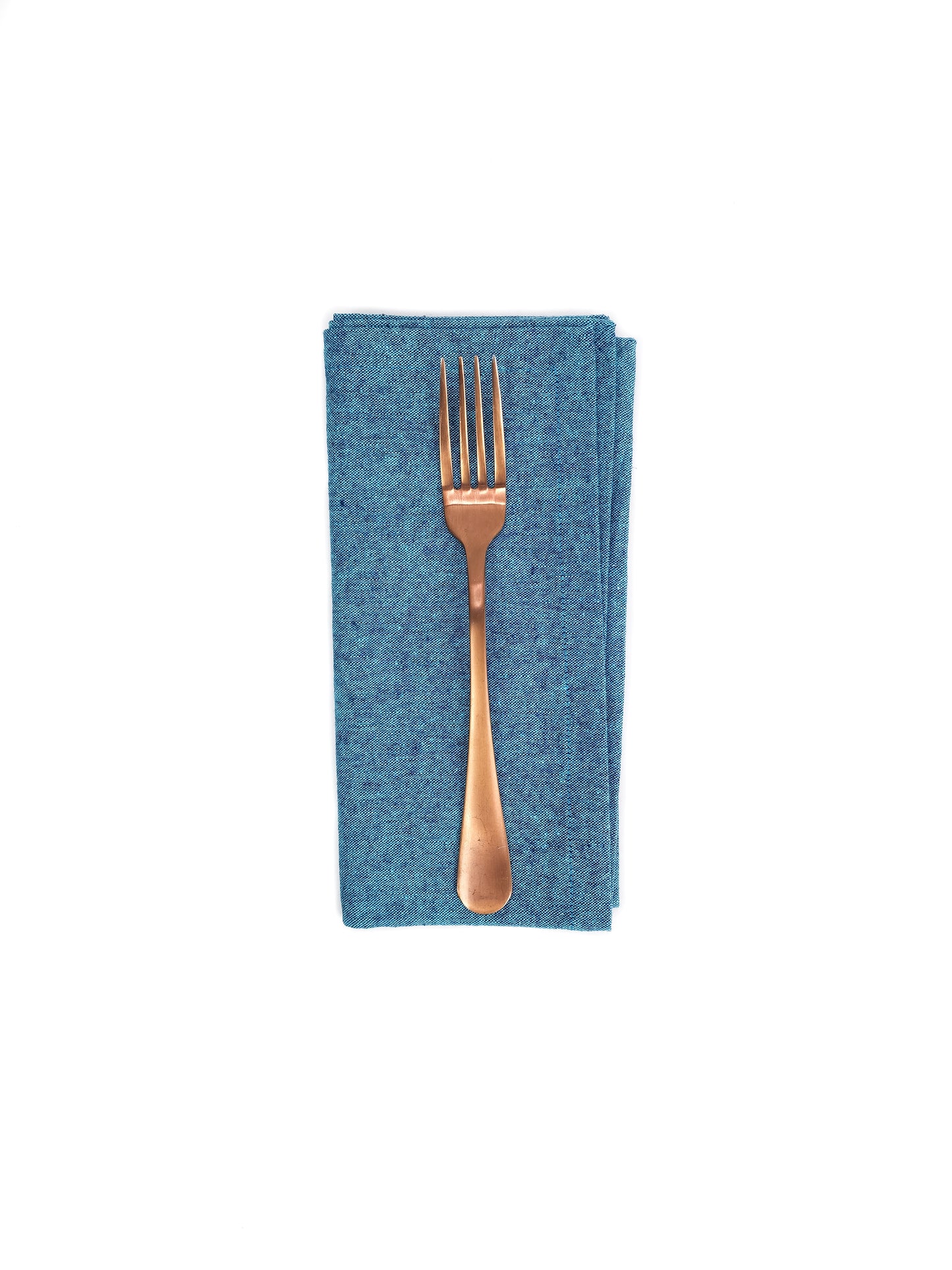 Tumbled Teal Linen Napkins