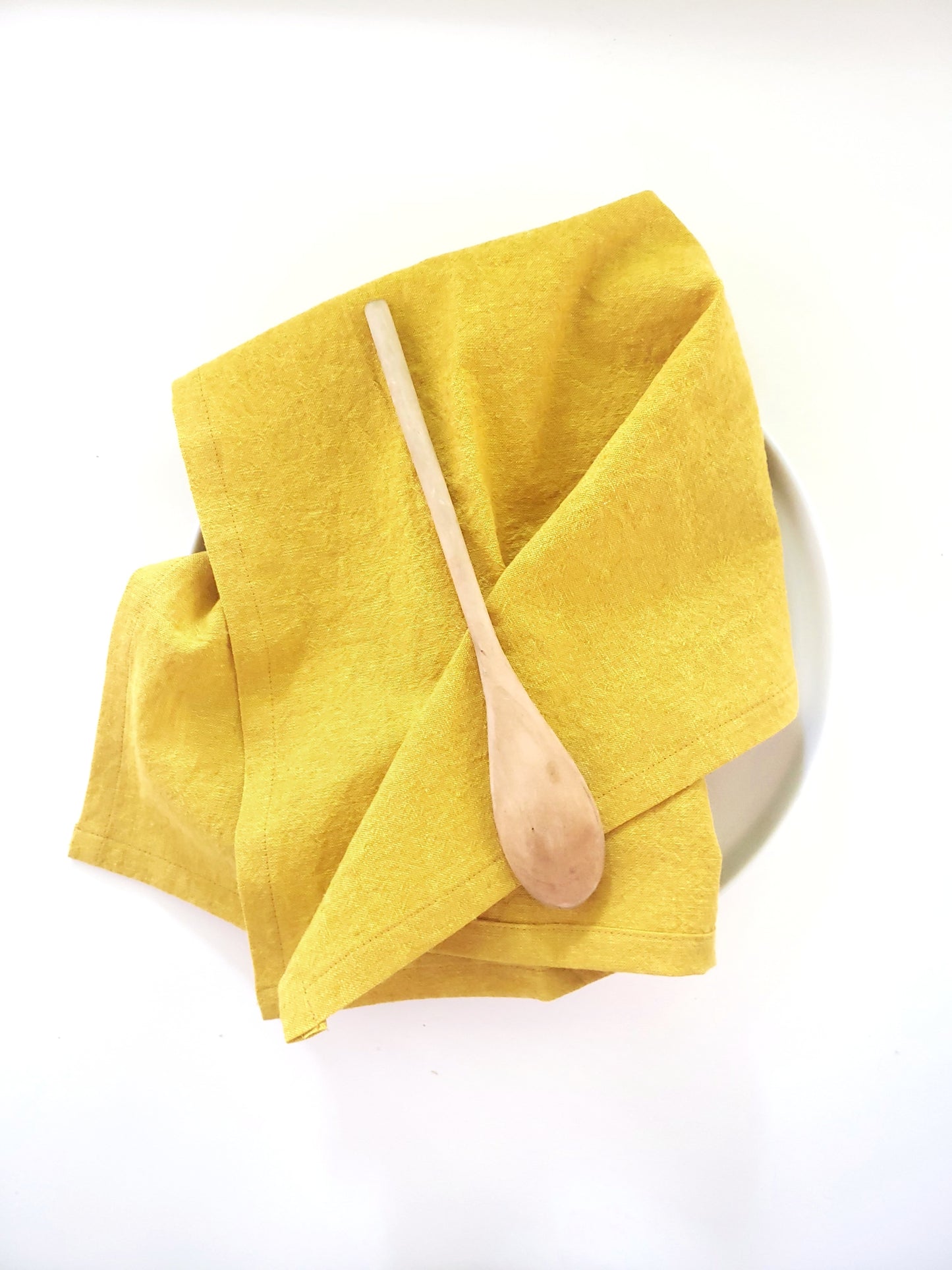 Yellow Linen Towel