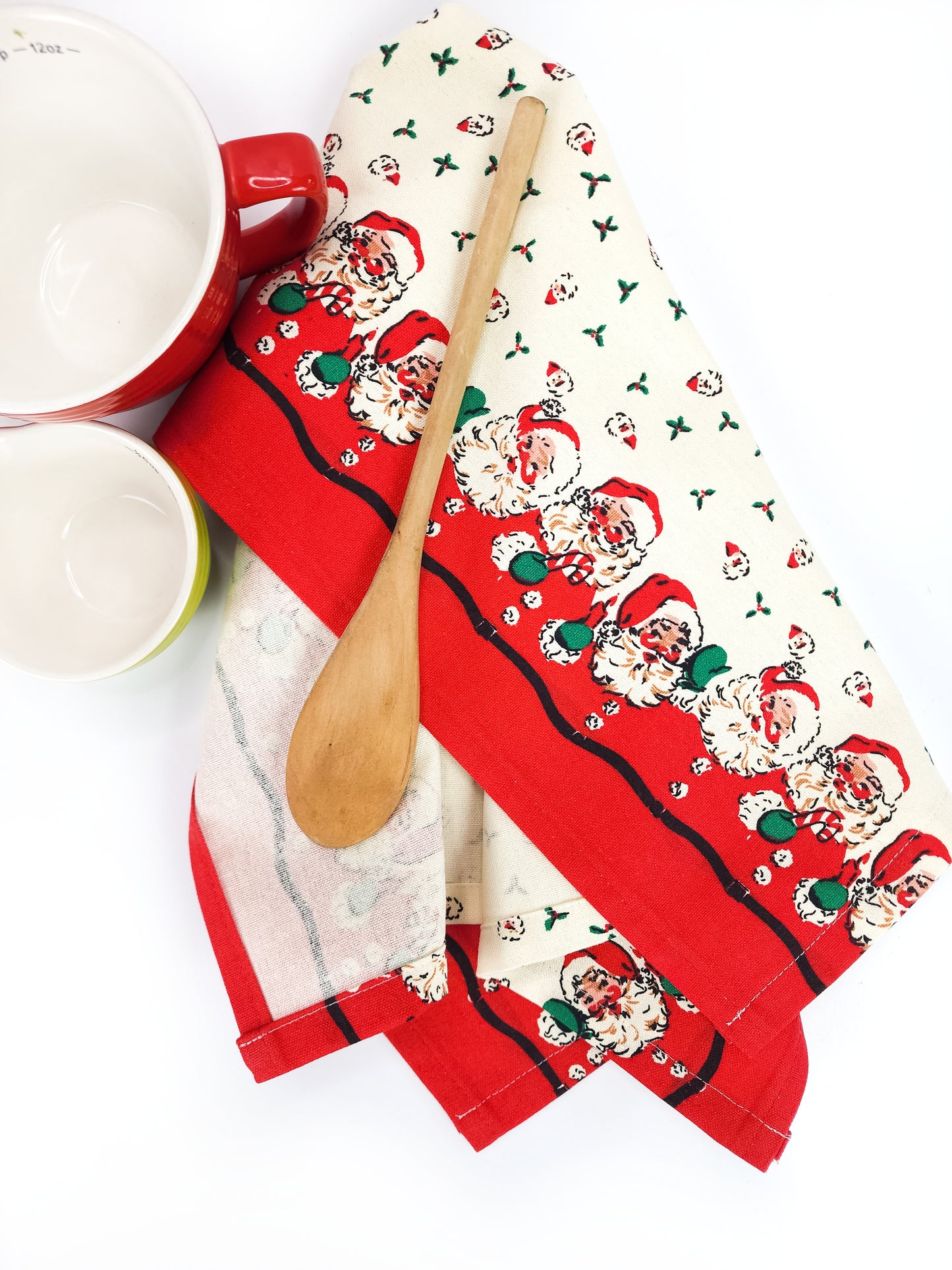 Vintage Inspired Santa Towel