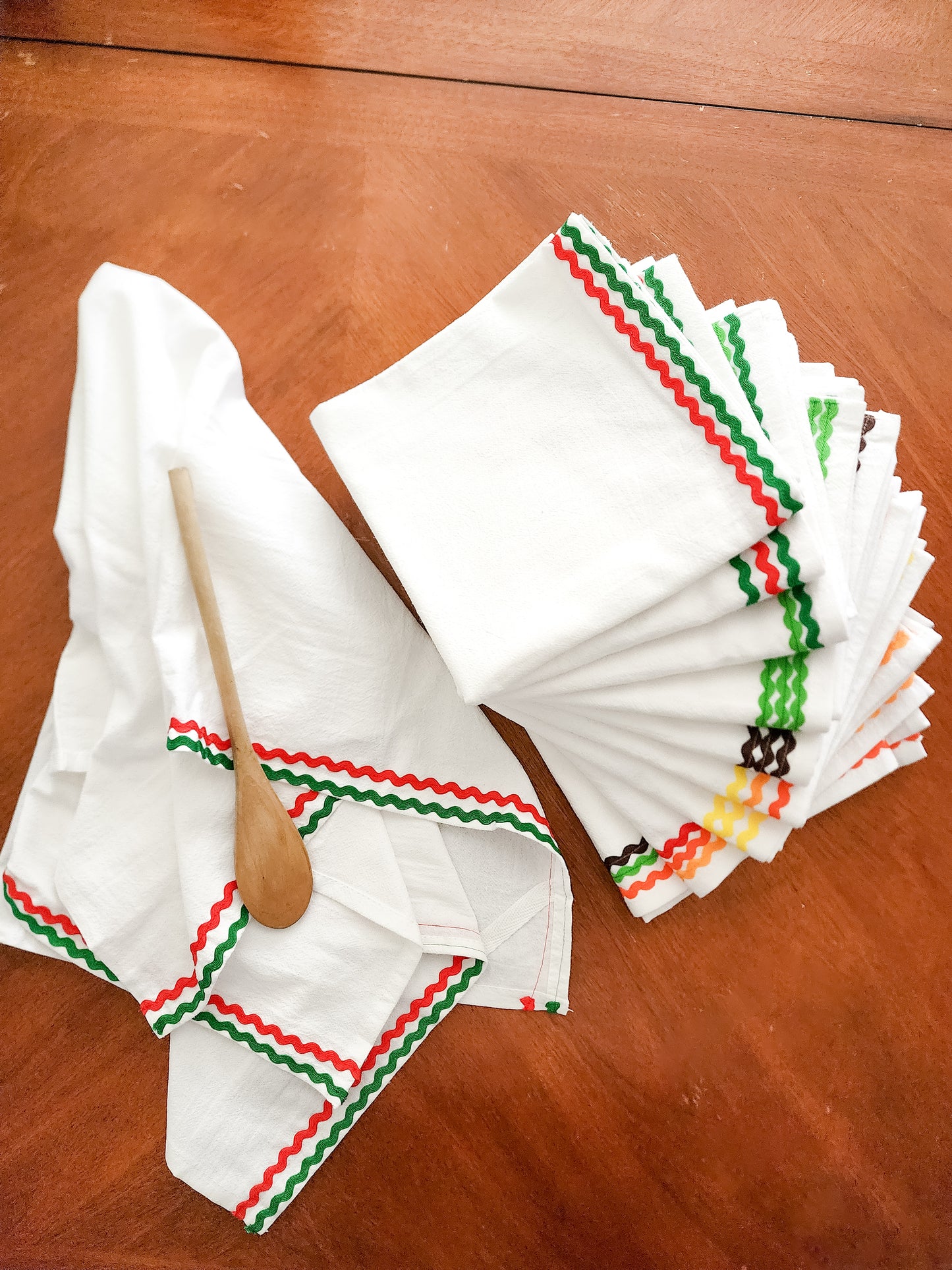 Ric-Rac Flour Sack Towels